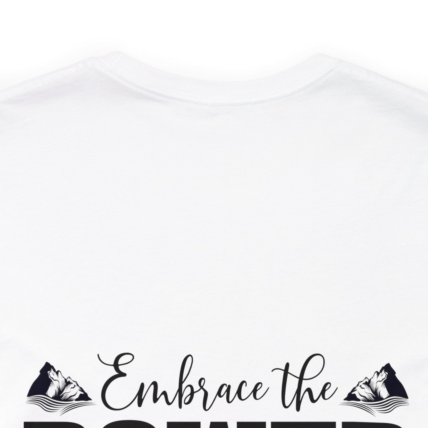 "Stillness in the Divine" - Unisex Jersey Short Sleeve Tee