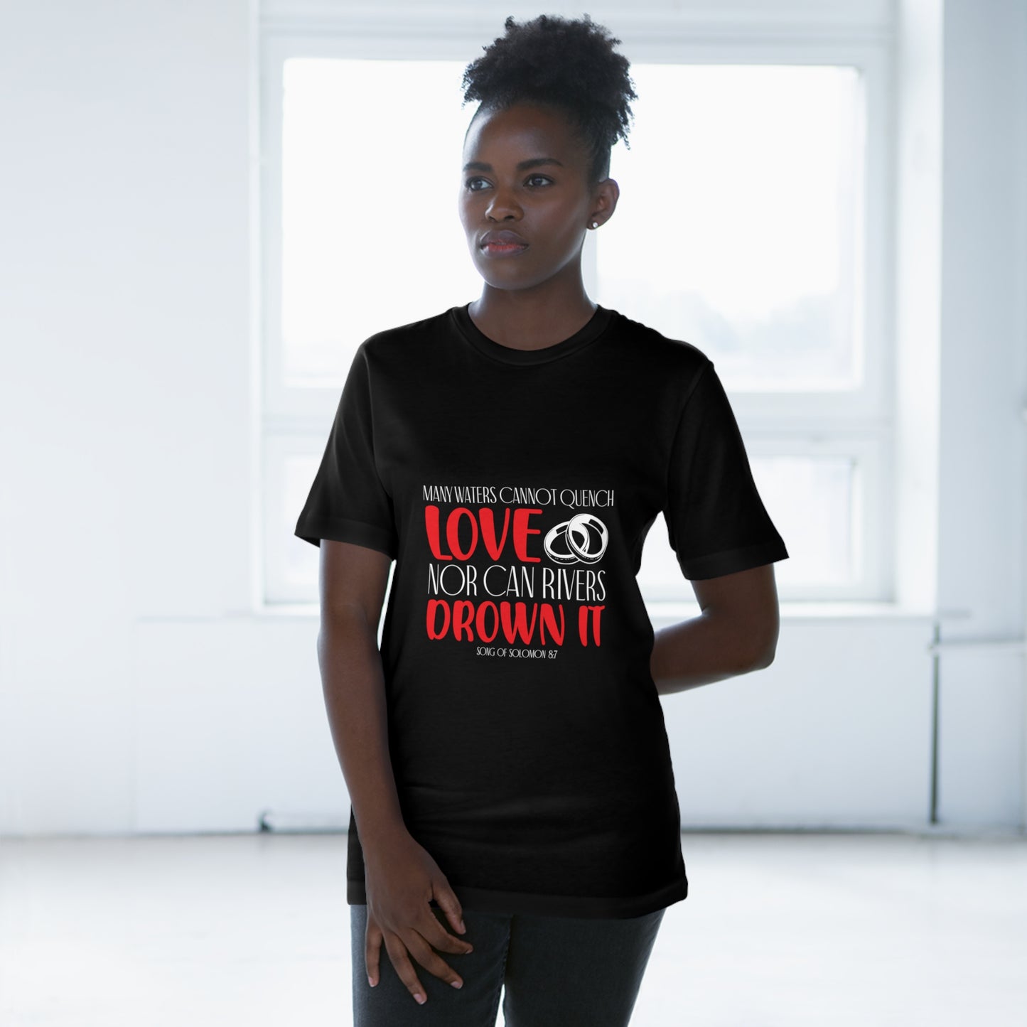 "Unquenchable Love" - Unisex Deluxe T-shirt