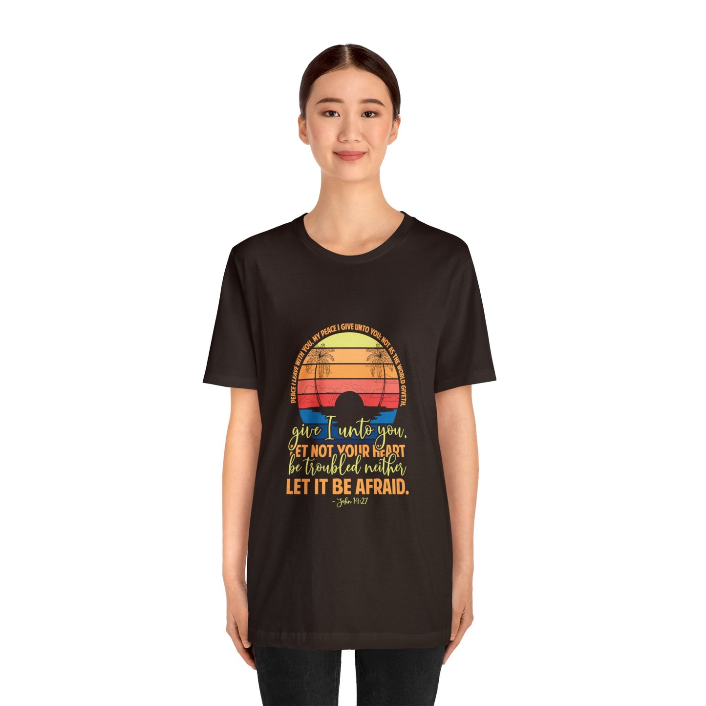 "Embrace the Gift of Peace" - Unisex Jersey Short Sleeve Tee
