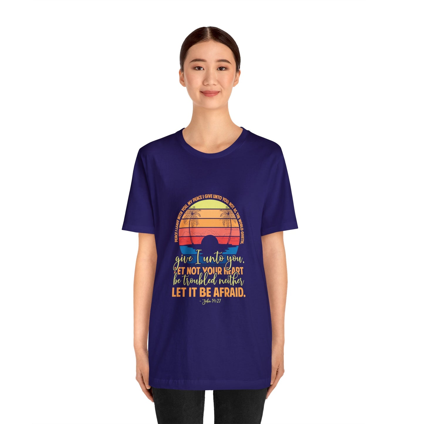 "Embrace the Gift of Peace" - Unisex Jersey Short Sleeve Tee