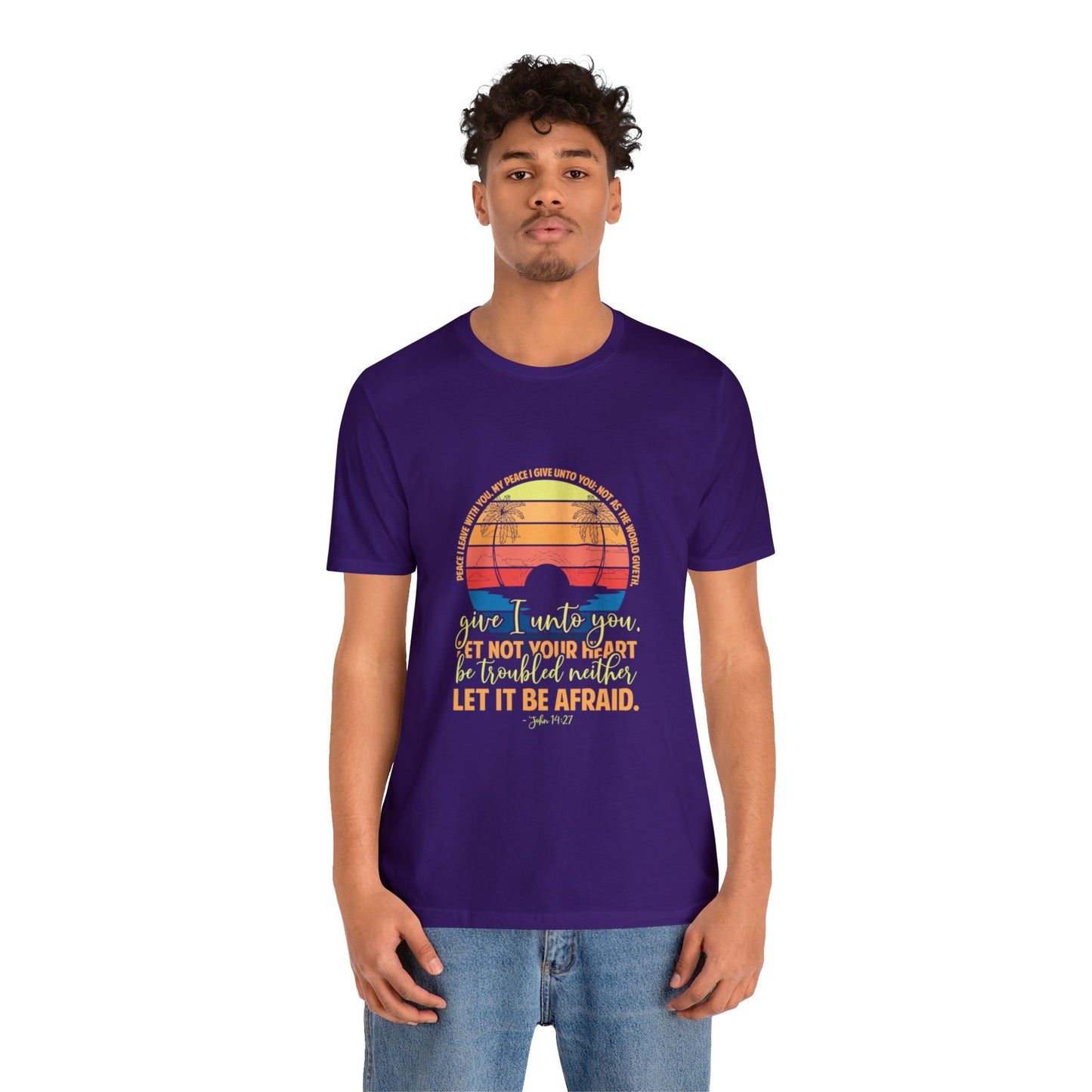 "Embrace the Gift of Peace" - Unisex Jersey Short Sleeve Tee