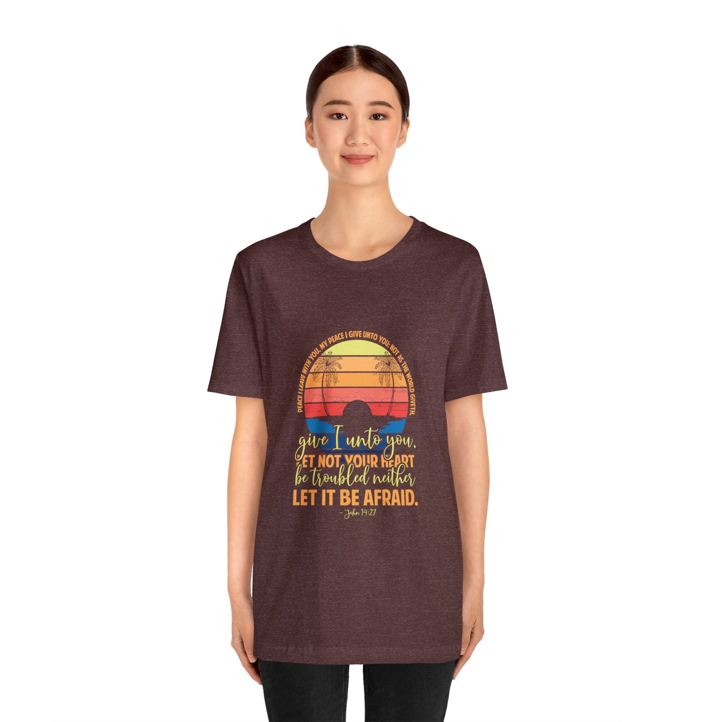"Embrace the Gift of Peace" - Unisex Jersey Short Sleeve Tee