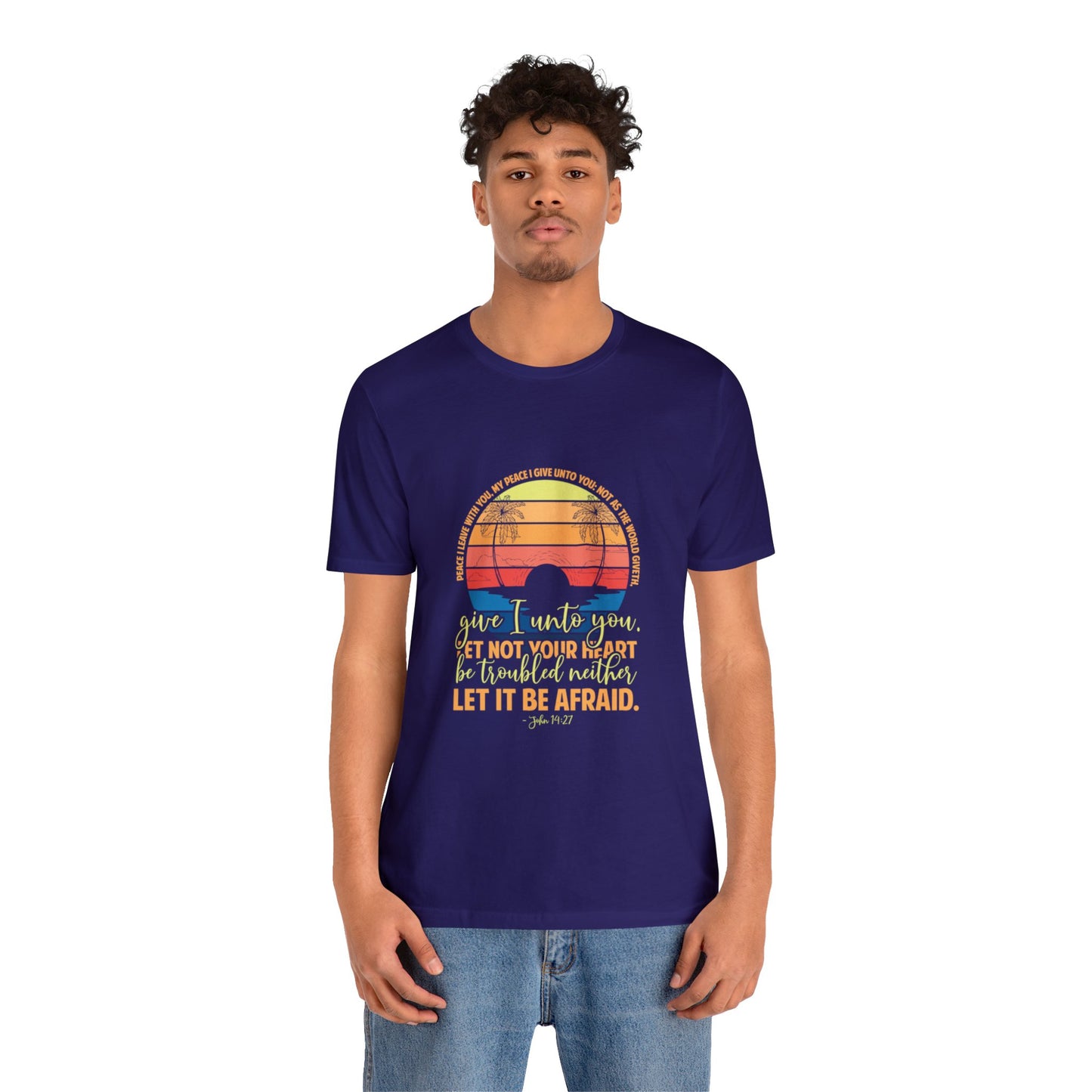 "Embrace the Gift of Peace" - Unisex Jersey Short Sleeve Tee