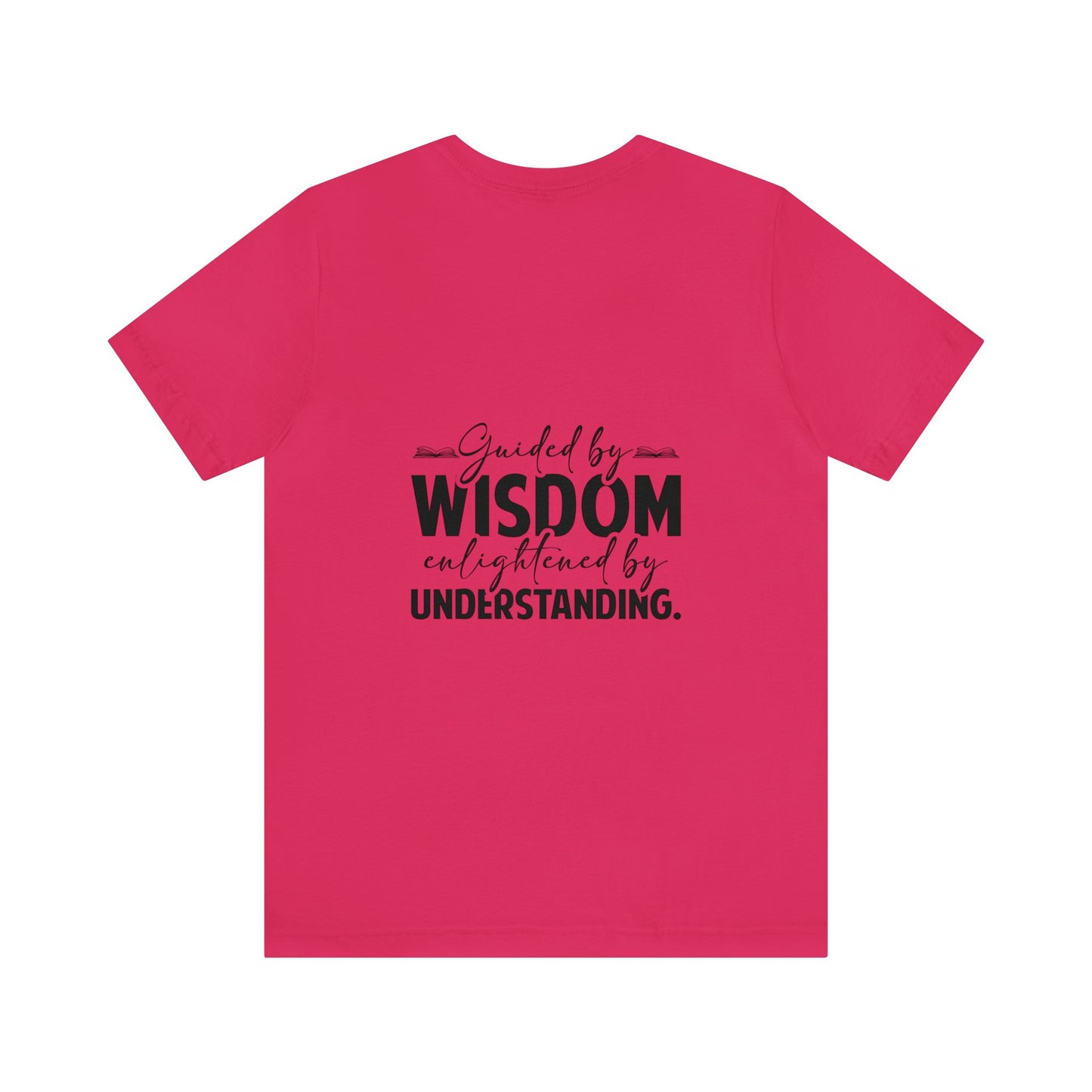 "Lamp to My Feet, Light to My Path" - Unisex Jersey Short Sleeve Tee