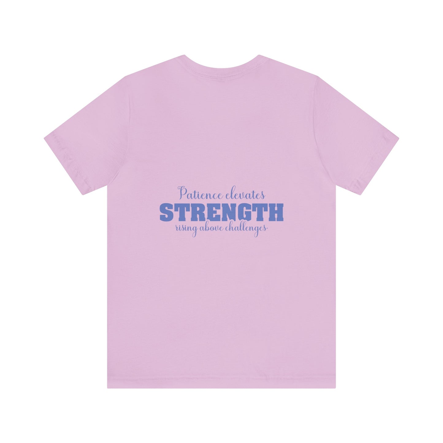 "Soar on Wings of Strength" - Unisex Jersey Short Sleeve Tee