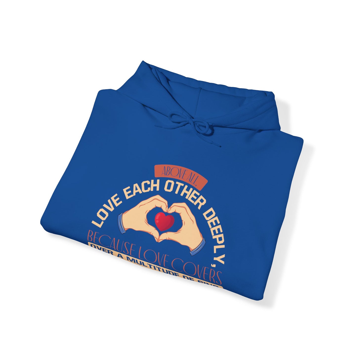 "Embrace Love, Foster Growth" - Unisex Heavy Blend™ Hooded Sweatshirt