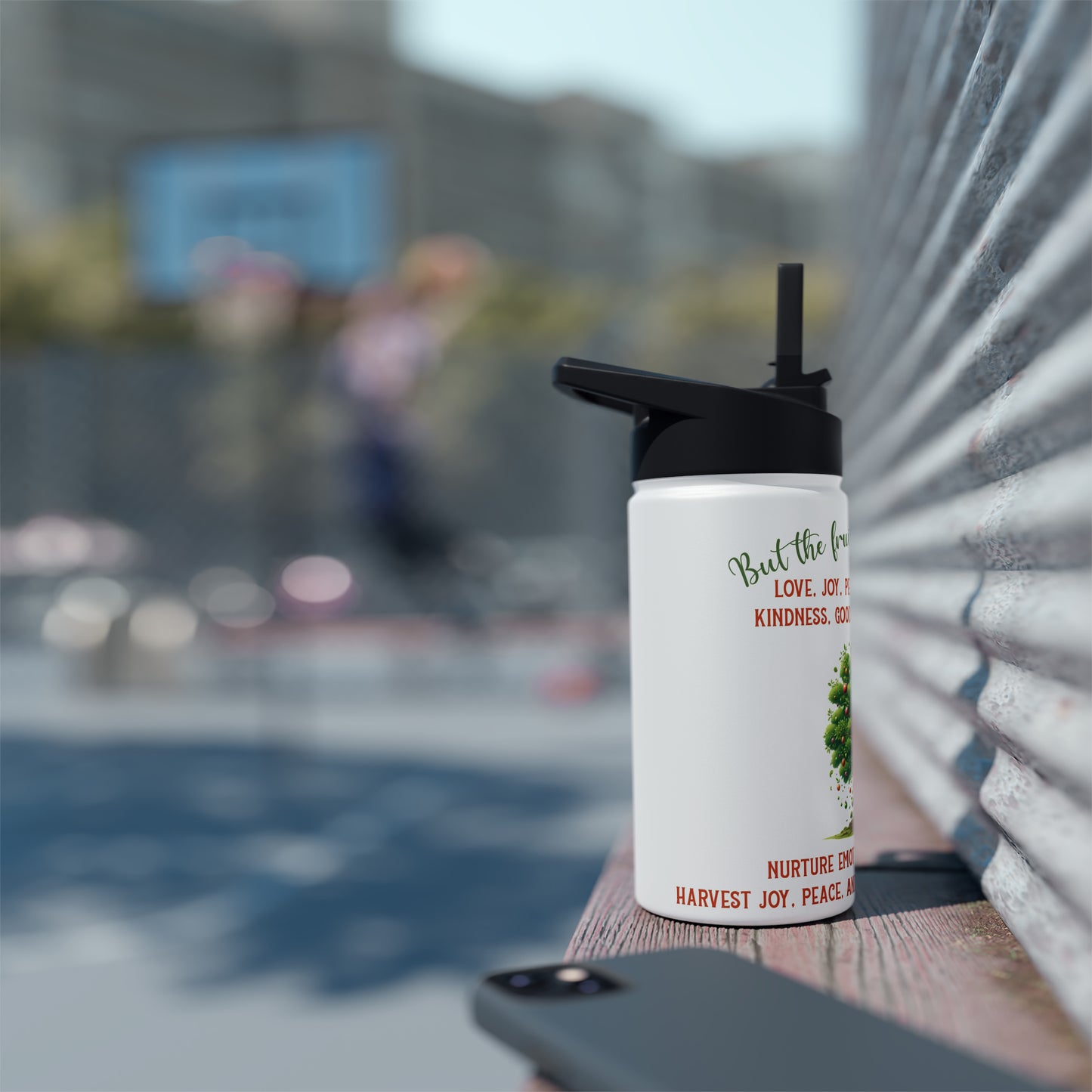 "Fruit of the Spirit" - Stainless Steel Water Bottle