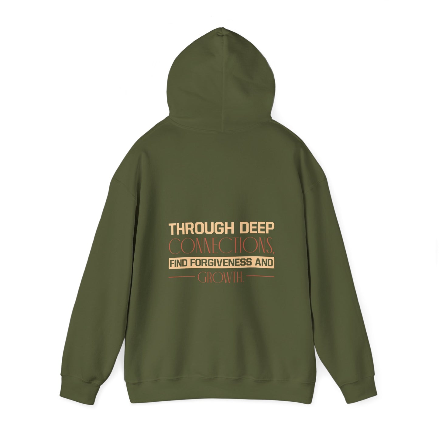 "Embrace Love, Foster Growth" - Unisex Heavy Blend™ Hooded Sweatshirt