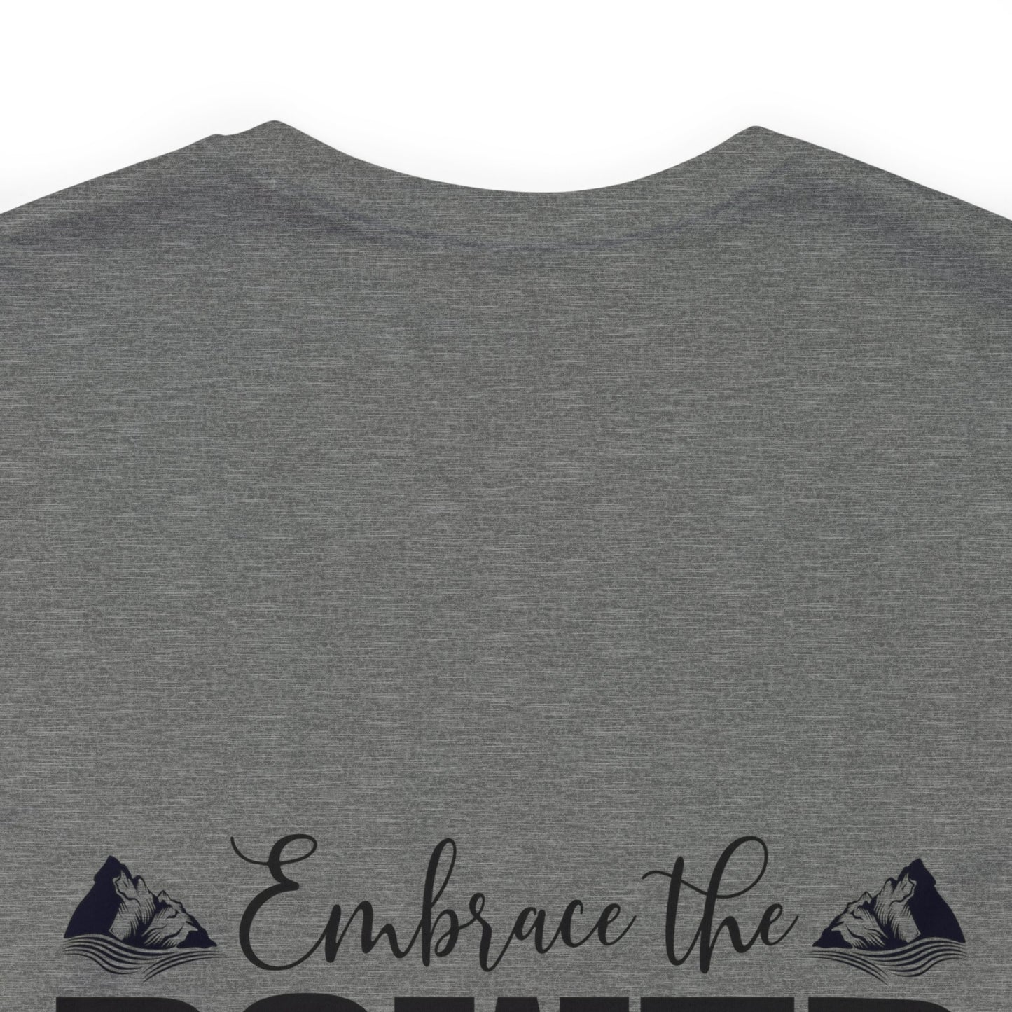 "Stillness in the Divine" - Unisex Jersey Short Sleeve Tee