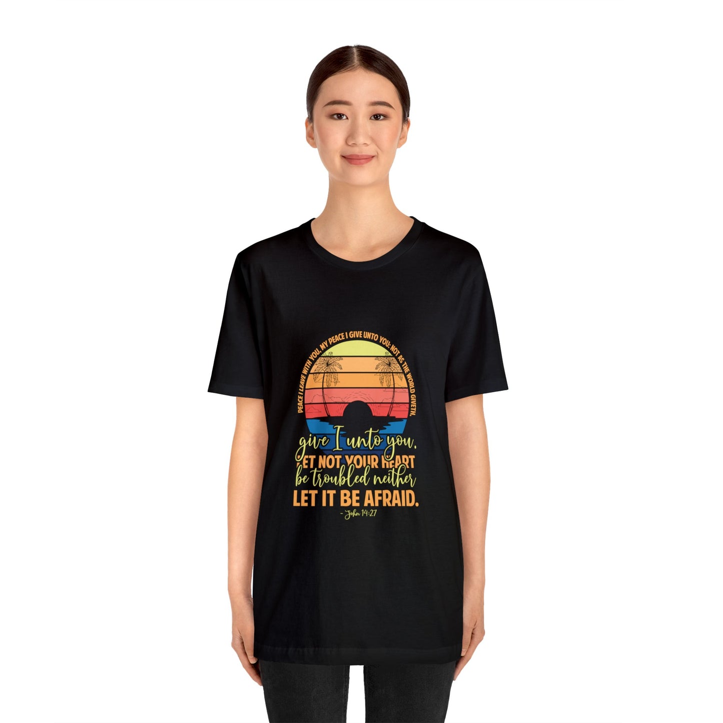 "Embrace the Gift of Peace" - Unisex Jersey Short Sleeve Tee