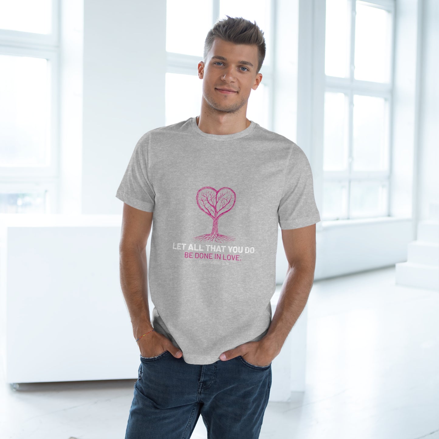 "Rooted in Love" - Unisex Deluxe T-shirt