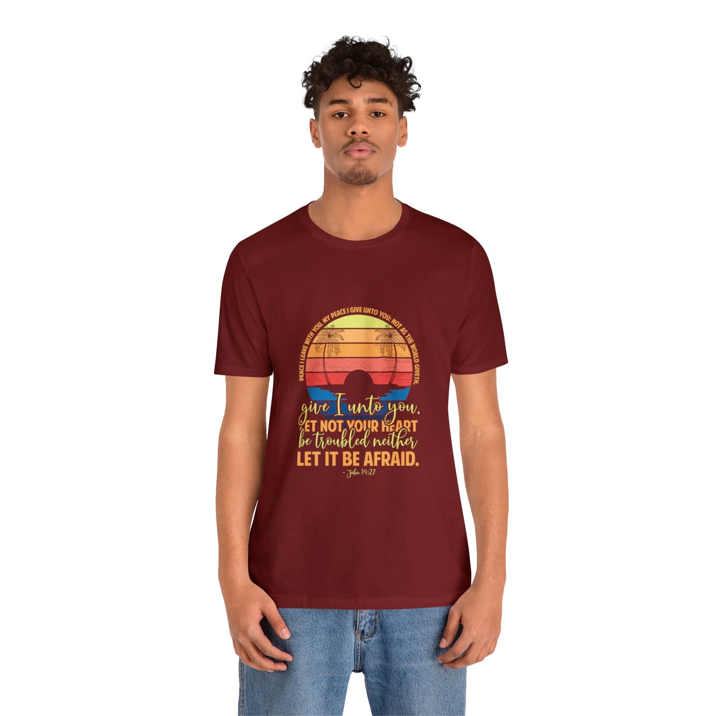 "Embrace the Gift of Peace" - Unisex Jersey Short Sleeve Tee