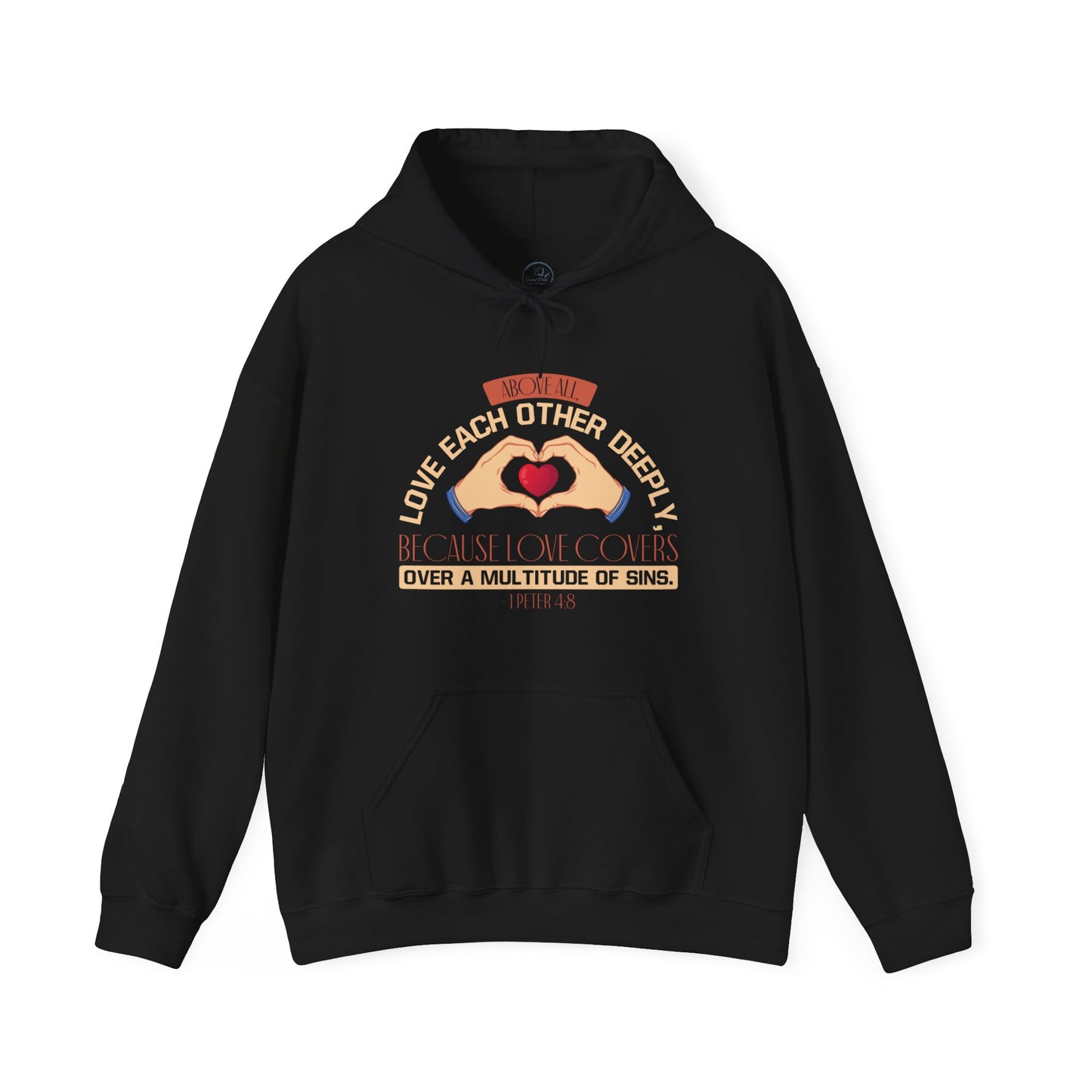 "Embrace Love, Foster Growth" - Unisex Heavy Blend™ Hooded Sweatshirt