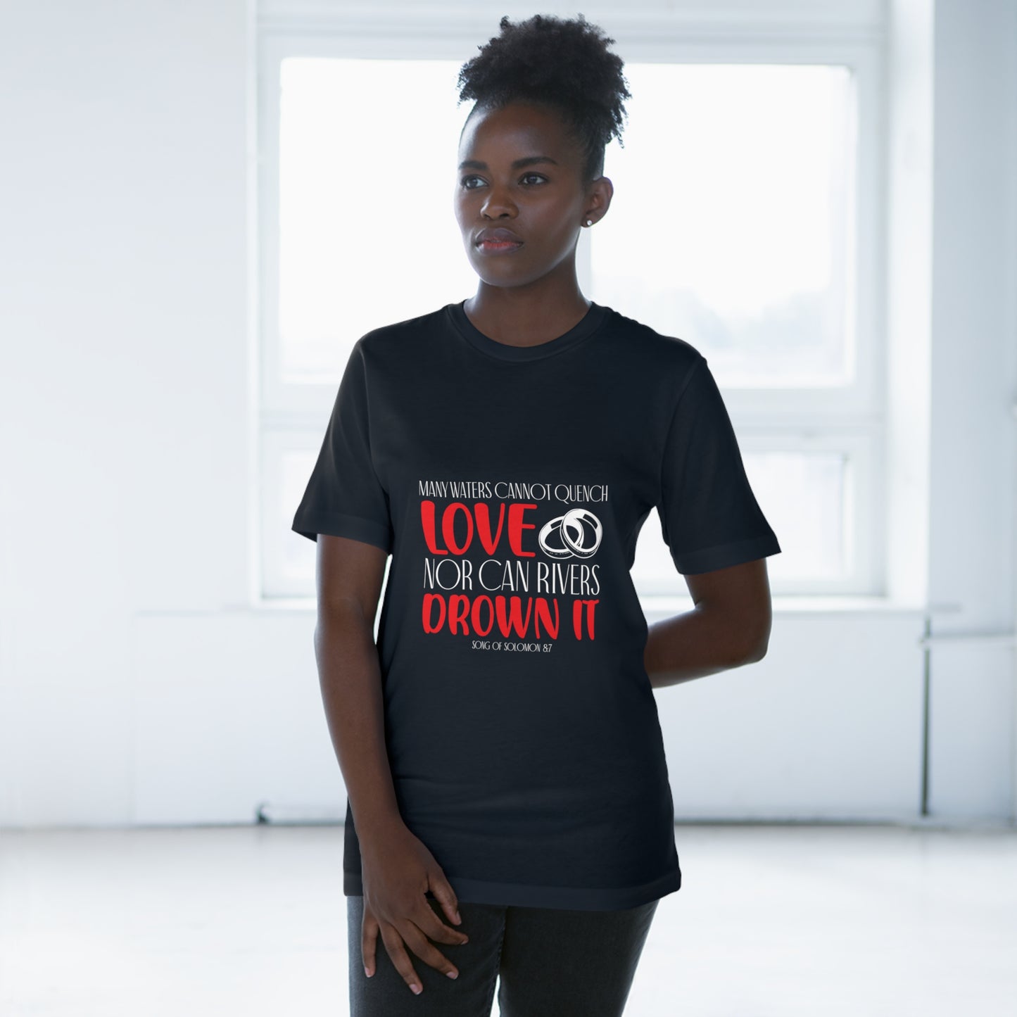 "Unquenchable Love" - Unisex Deluxe T-shirt