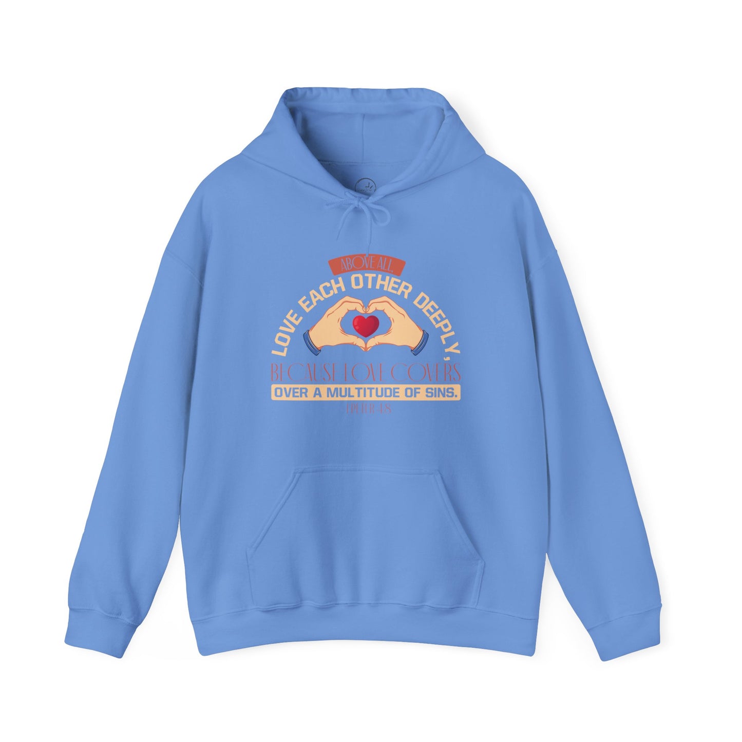 "Embrace Love, Foster Growth" - Unisex Heavy Blend™ Hooded Sweatshirt