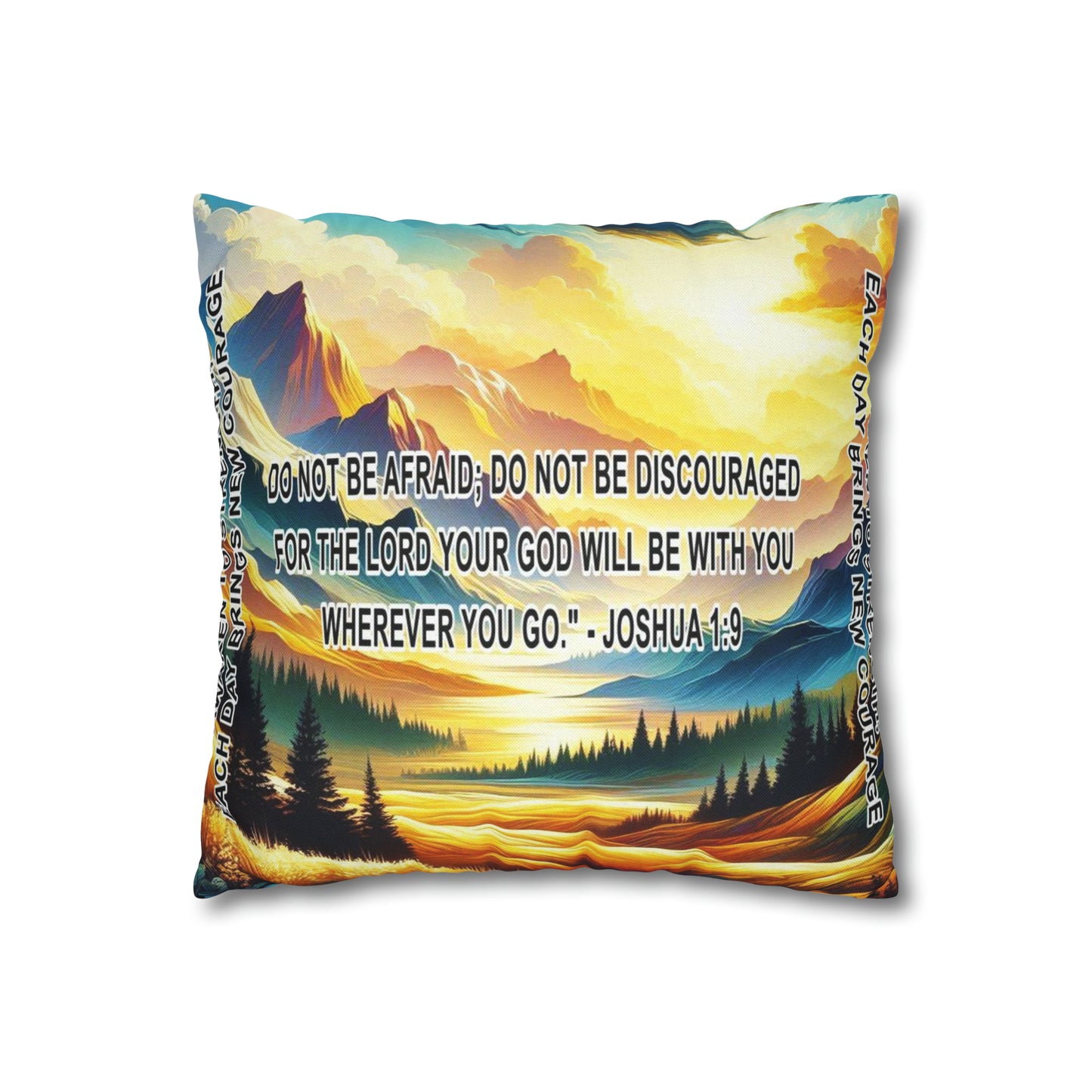 Serenity & Strength Square Pillowcase