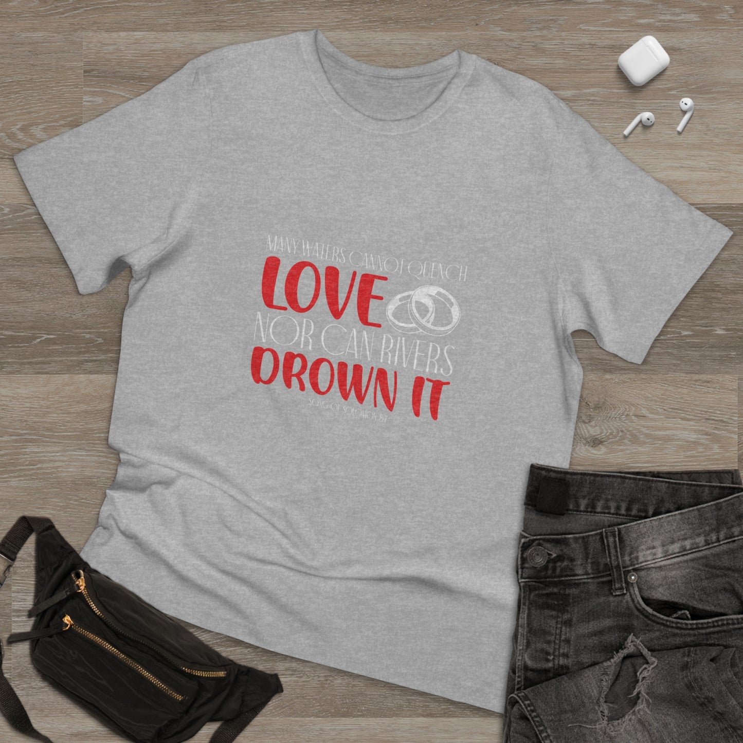 "Unquenchable Love" - Unisex Deluxe T-shirt