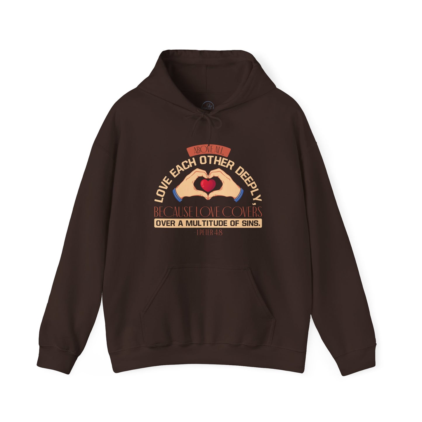 "Embrace Love, Foster Growth" - Unisex Heavy Blend™ Hooded Sweatshirt