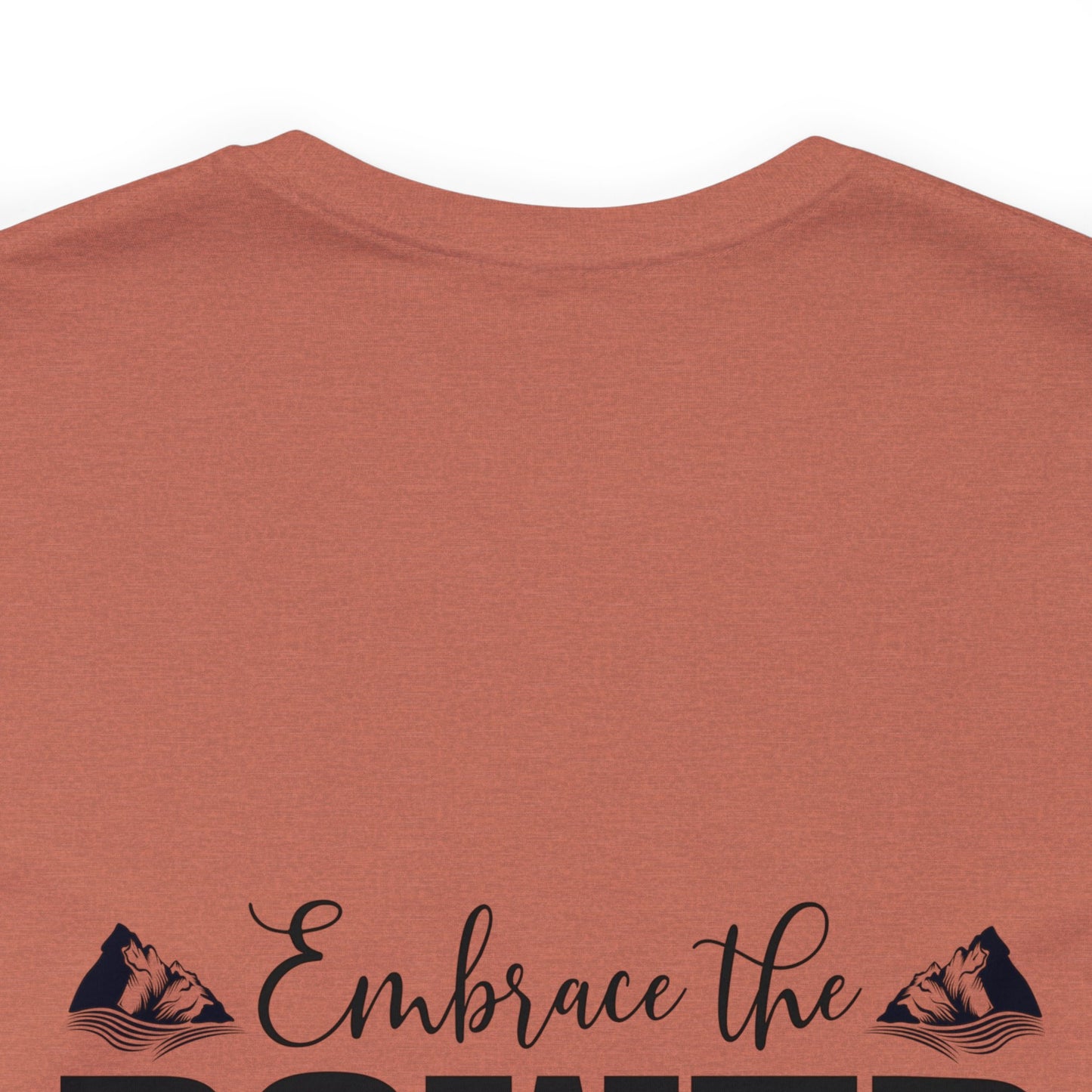 "Stillness in the Divine" - Unisex Jersey Short Sleeve Tee