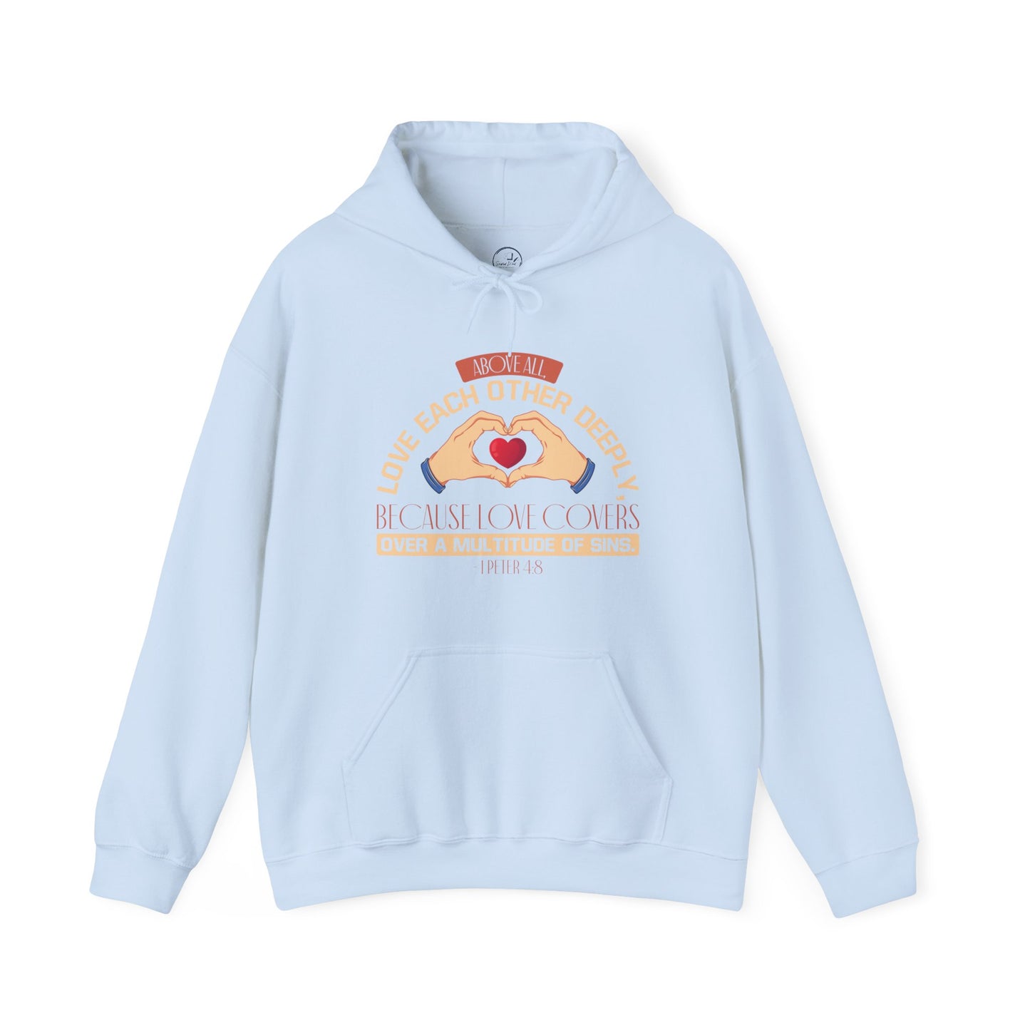 "Embrace Love, Foster Growth" - Unisex Heavy Blend™ Hooded Sweatshirt