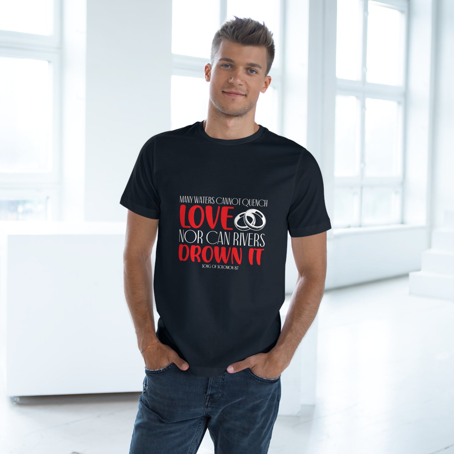 "Unquenchable Love" - Unisex Deluxe T-shirt