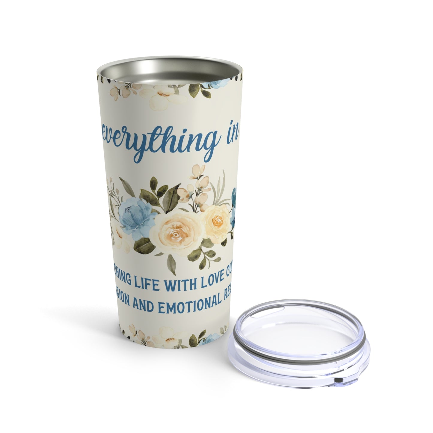 "Love in Action" - Stainless Steel Tumbler
