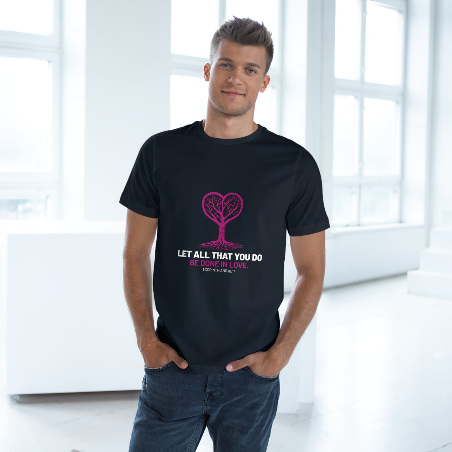 "Rooted in Love" - Unisex Deluxe T-shirt