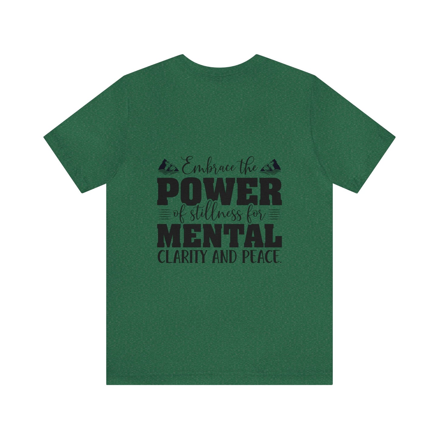 "Stillness in the Divine" - Unisex Jersey Short Sleeve Tee