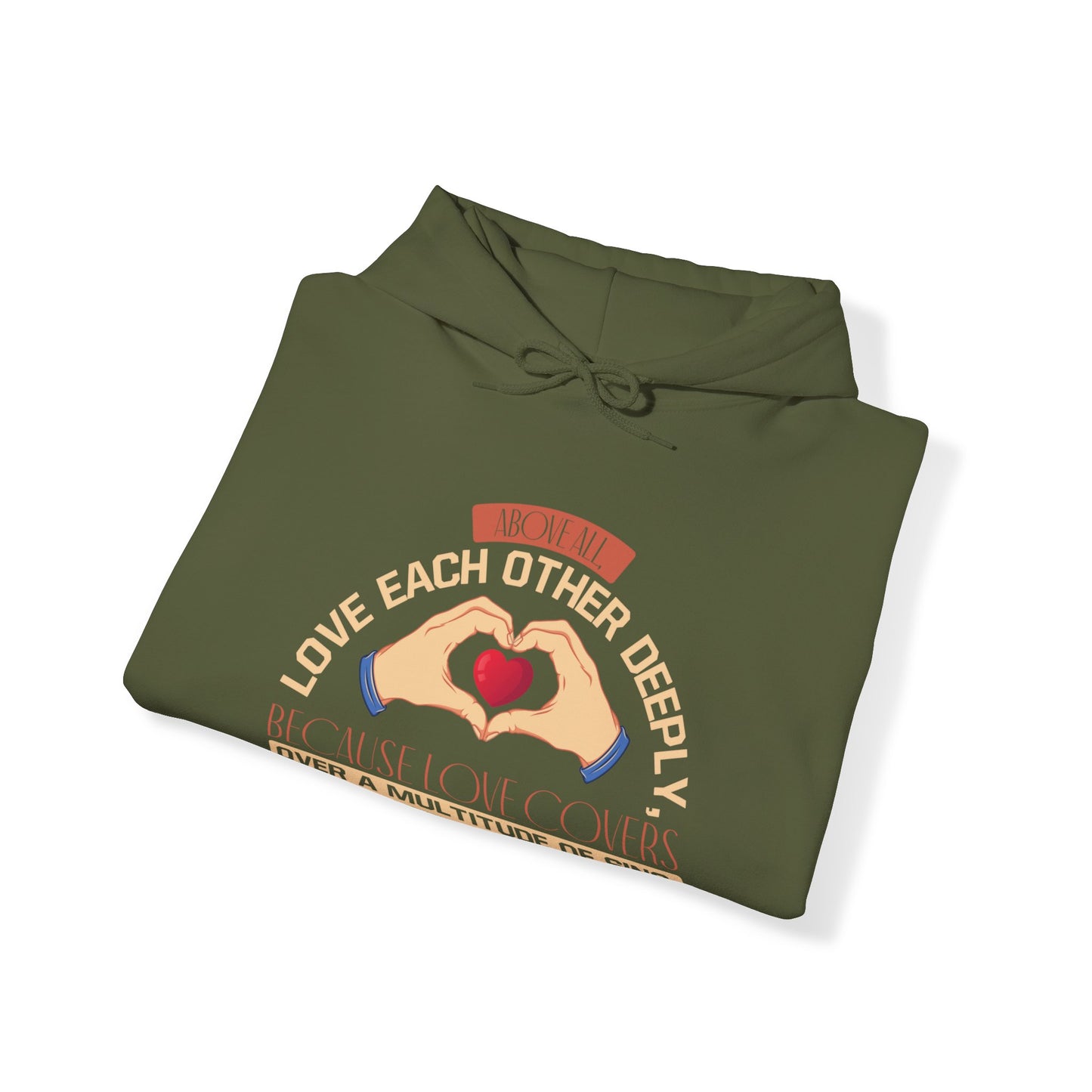 "Embrace Love, Foster Growth" - Unisex Heavy Blend™ Hooded Sweatshirt