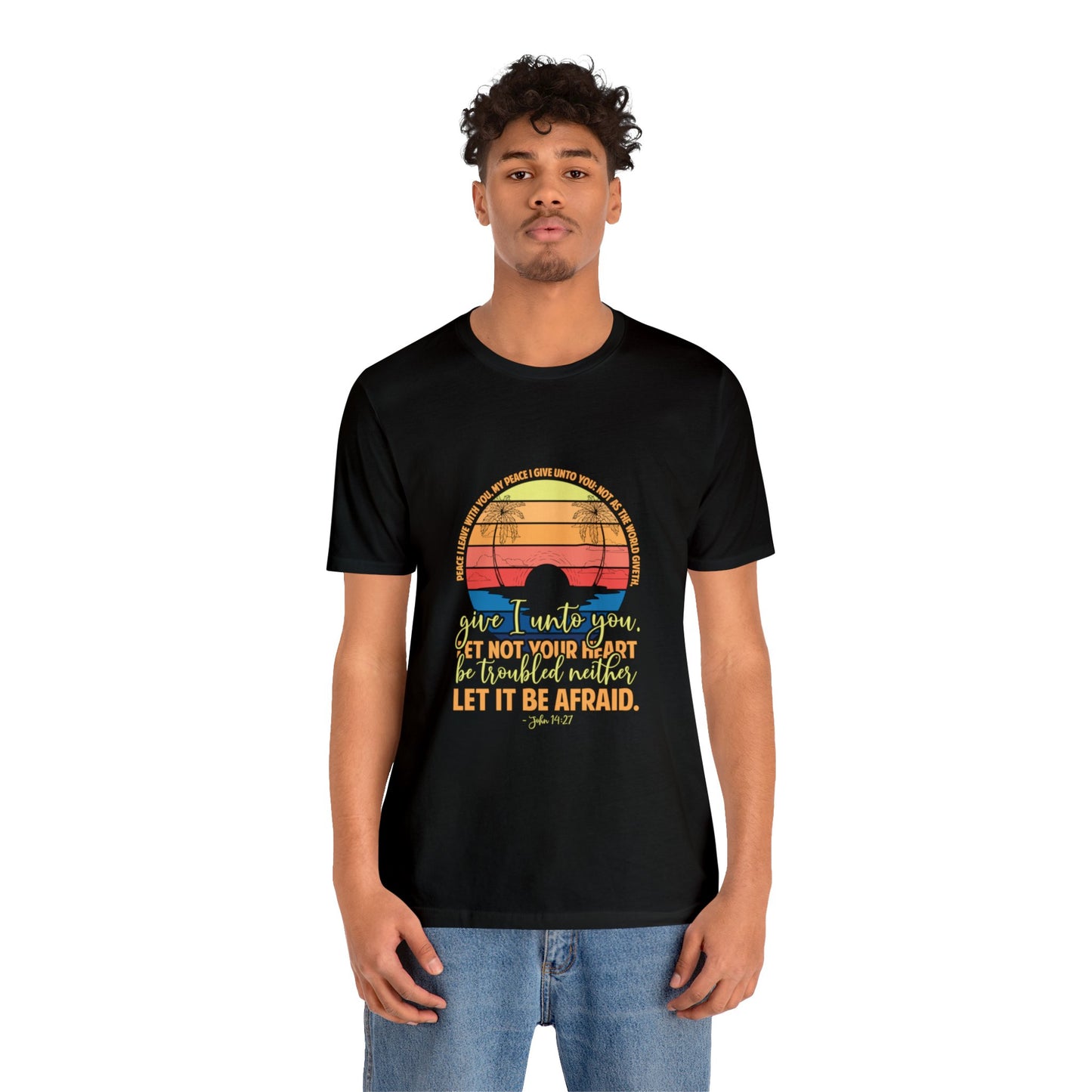 "Embrace the Gift of Peace" - Unisex Jersey Short Sleeve Tee