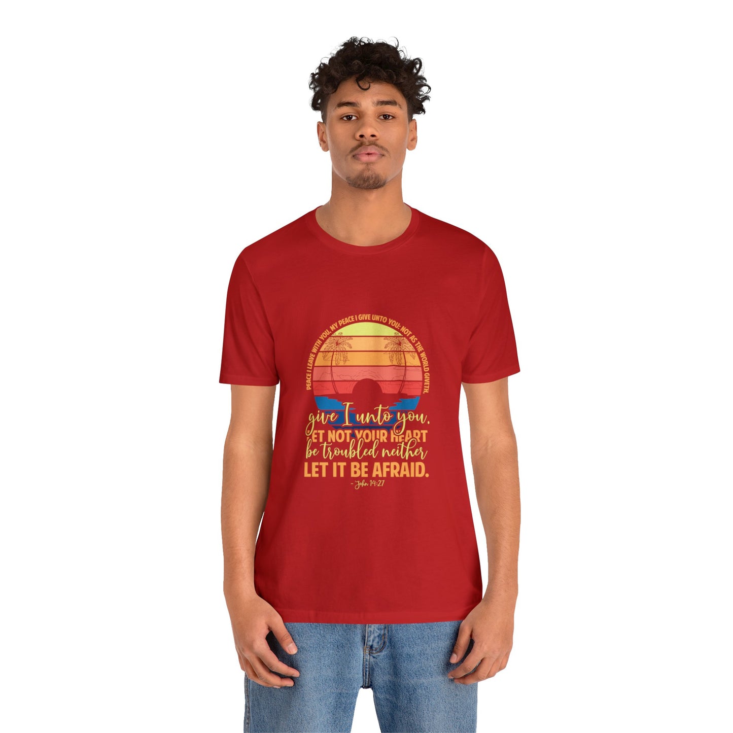 "Embrace the Gift of Peace" - Unisex Jersey Short Sleeve Tee