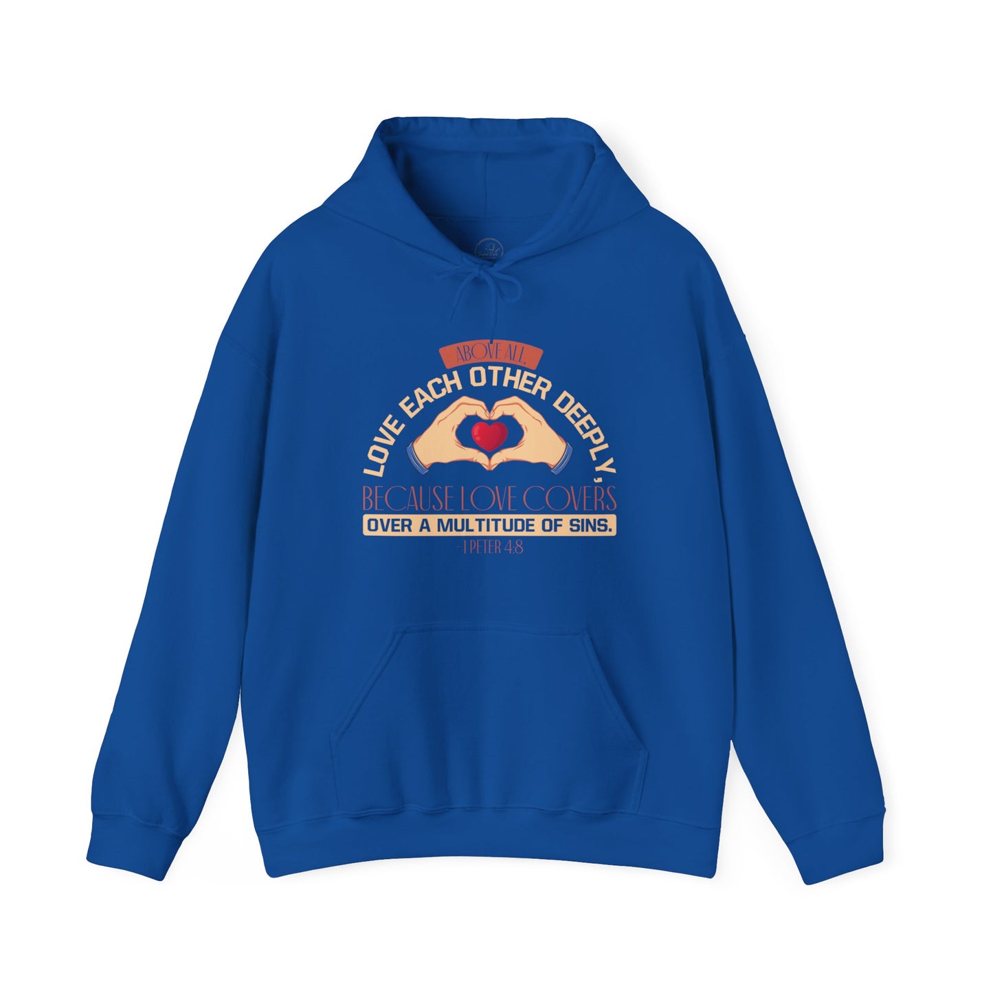 "Embrace Love, Foster Growth" - Unisex Heavy Blend™ Hooded Sweatshirt