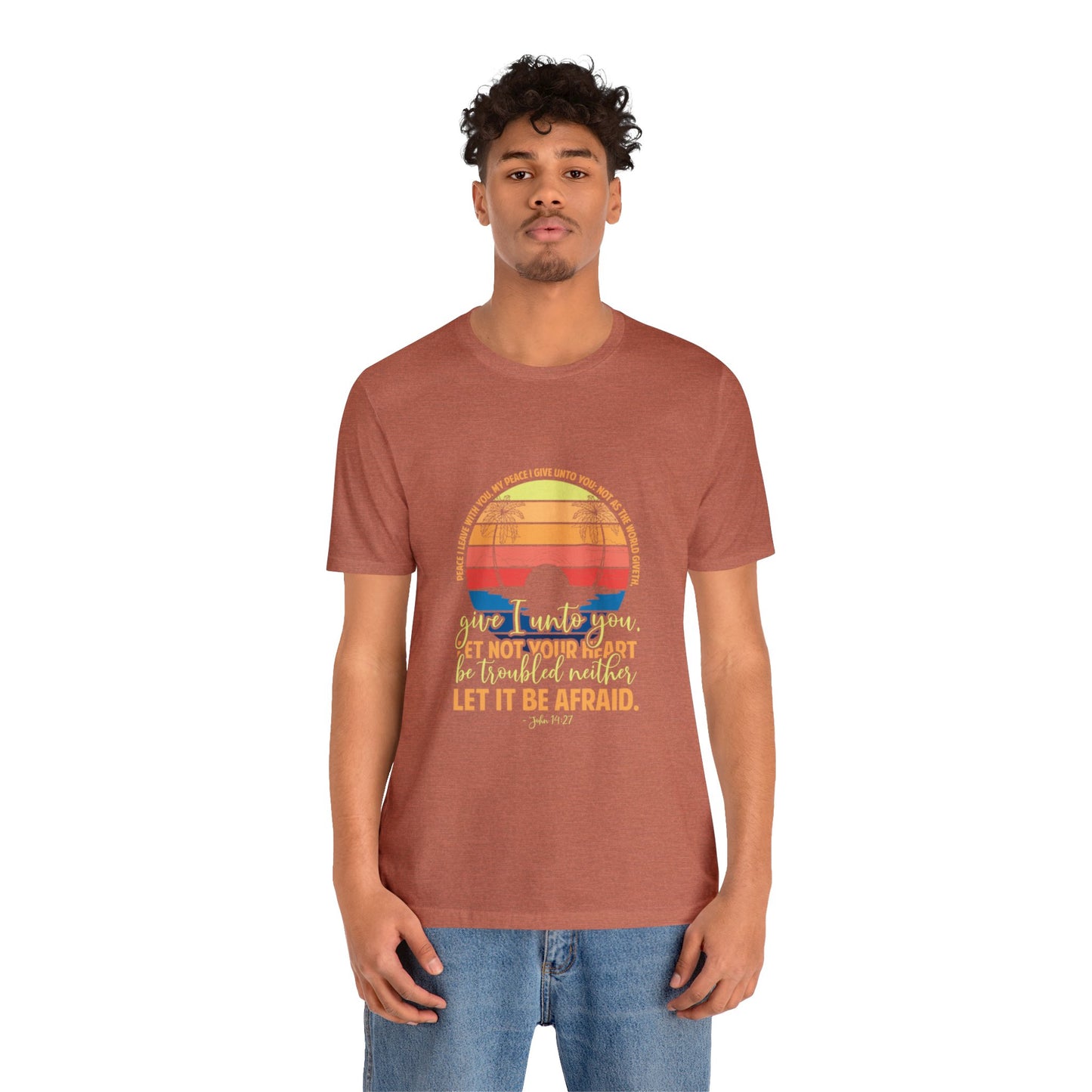 "Embrace the Gift of Peace" - Unisex Jersey Short Sleeve Tee