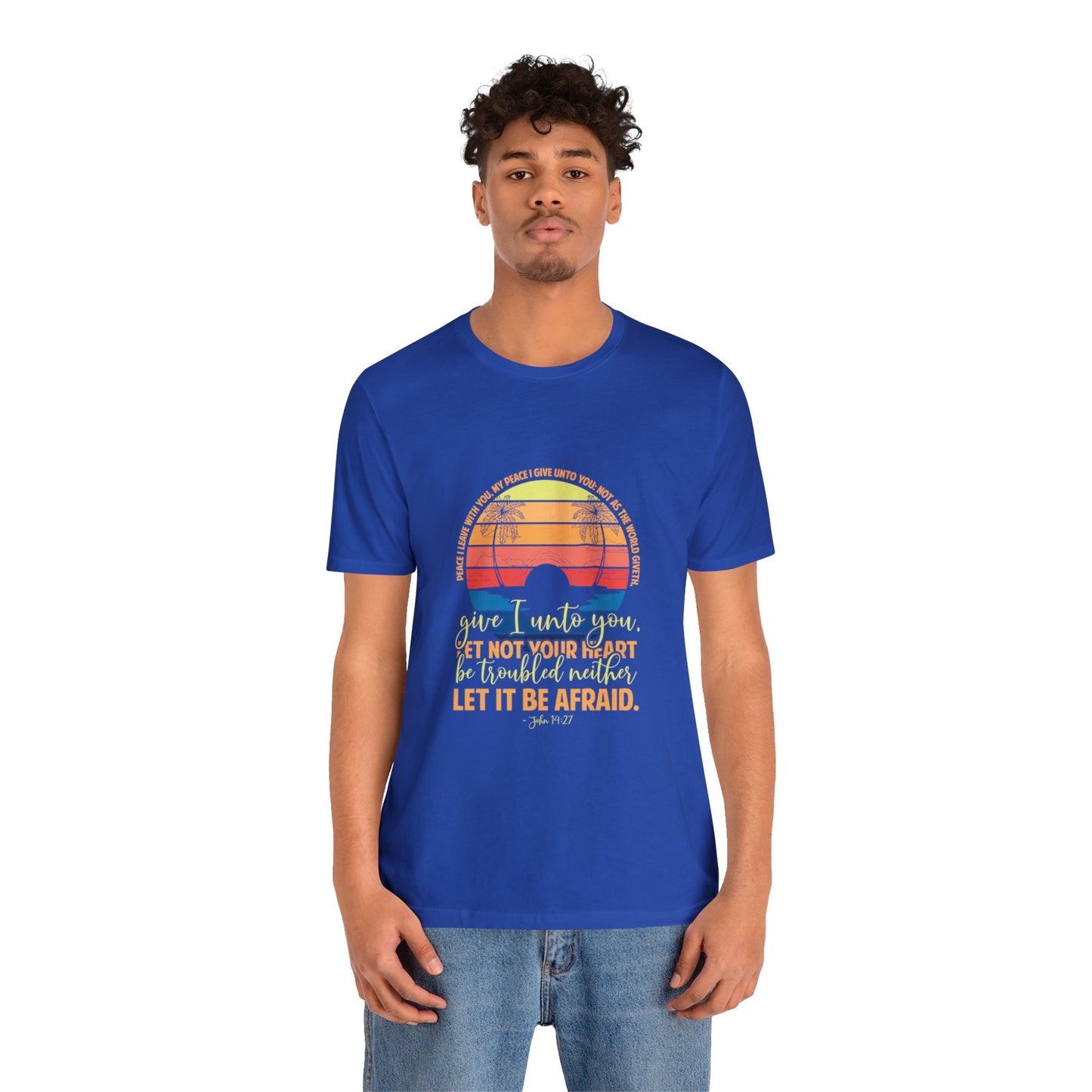 "Embrace the Gift of Peace" - Unisex Jersey Short Sleeve Tee