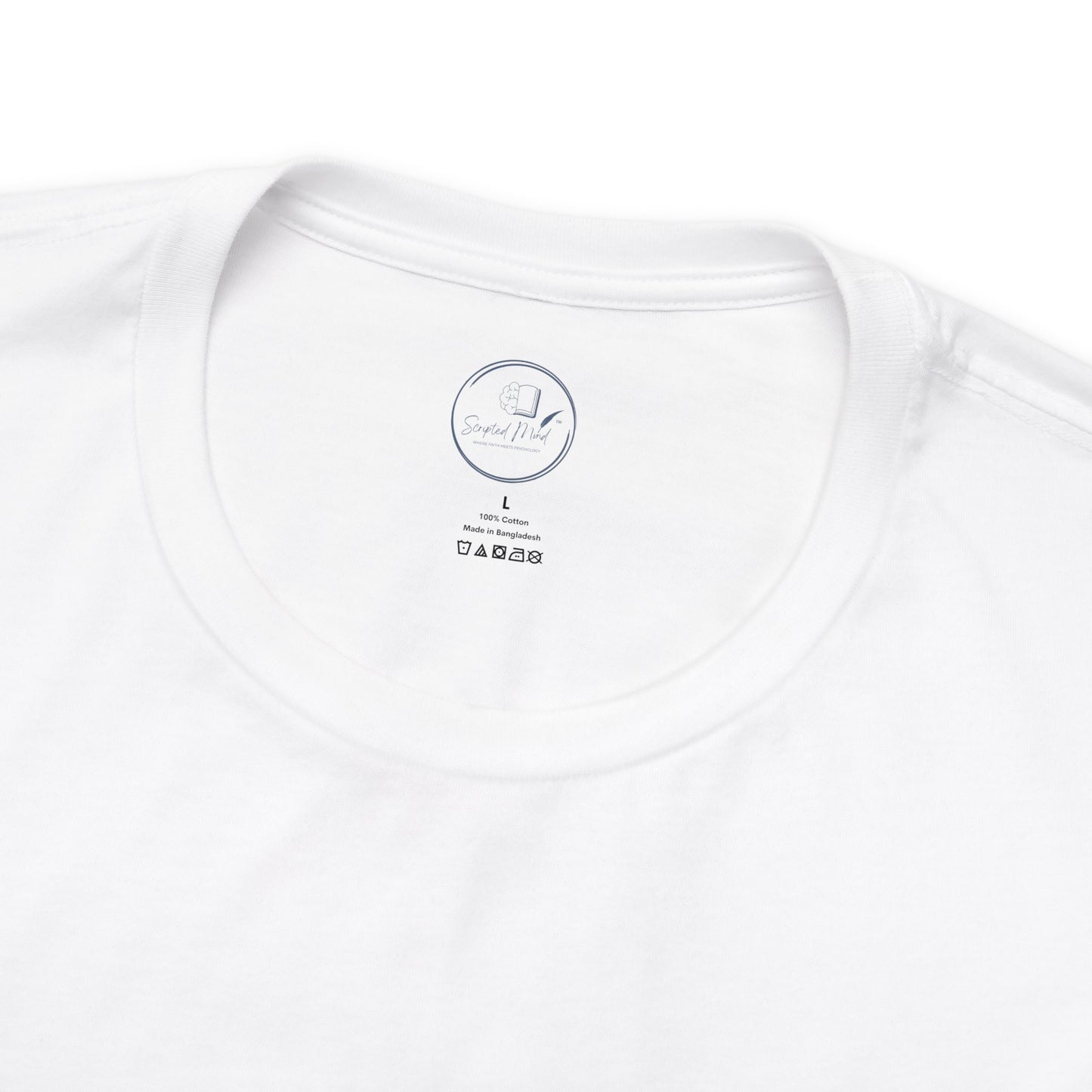 "Stillness in the Divine" - Unisex Jersey Short Sleeve Tee