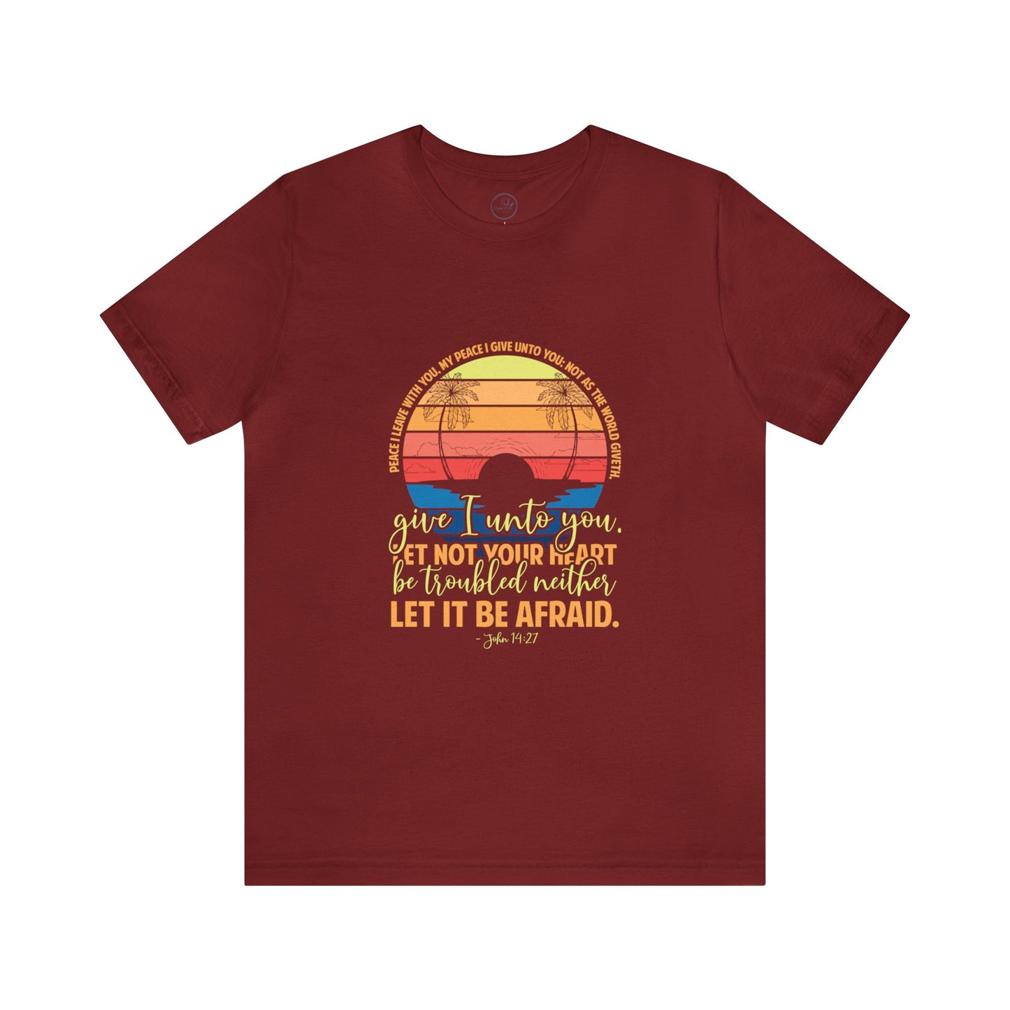 "Embrace the Gift of Peace" - Unisex Jersey Short Sleeve Tee