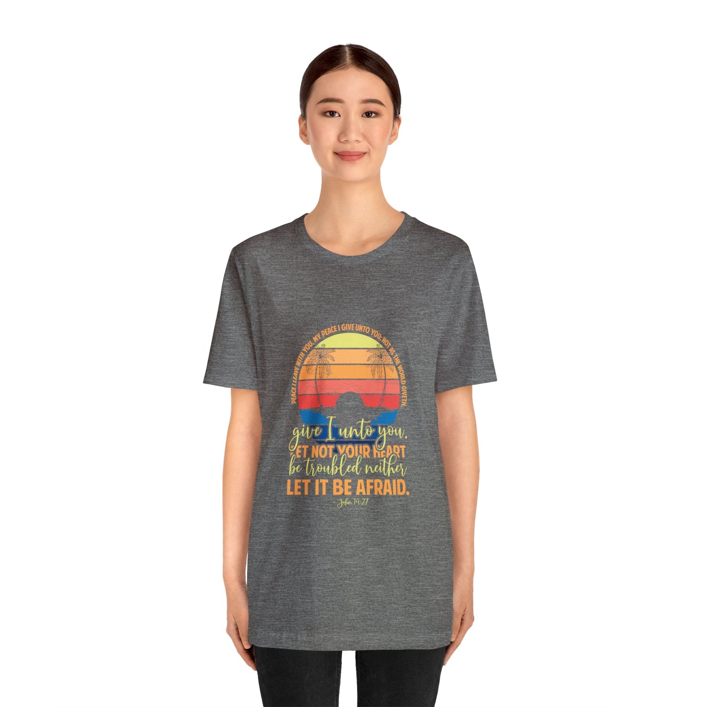 "Embrace the Gift of Peace" - Unisex Jersey Short Sleeve Tee