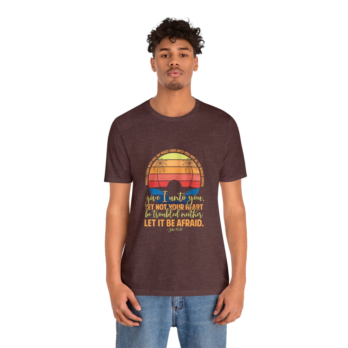 "Embrace the Gift of Peace" - Unisex Jersey Short Sleeve Tee