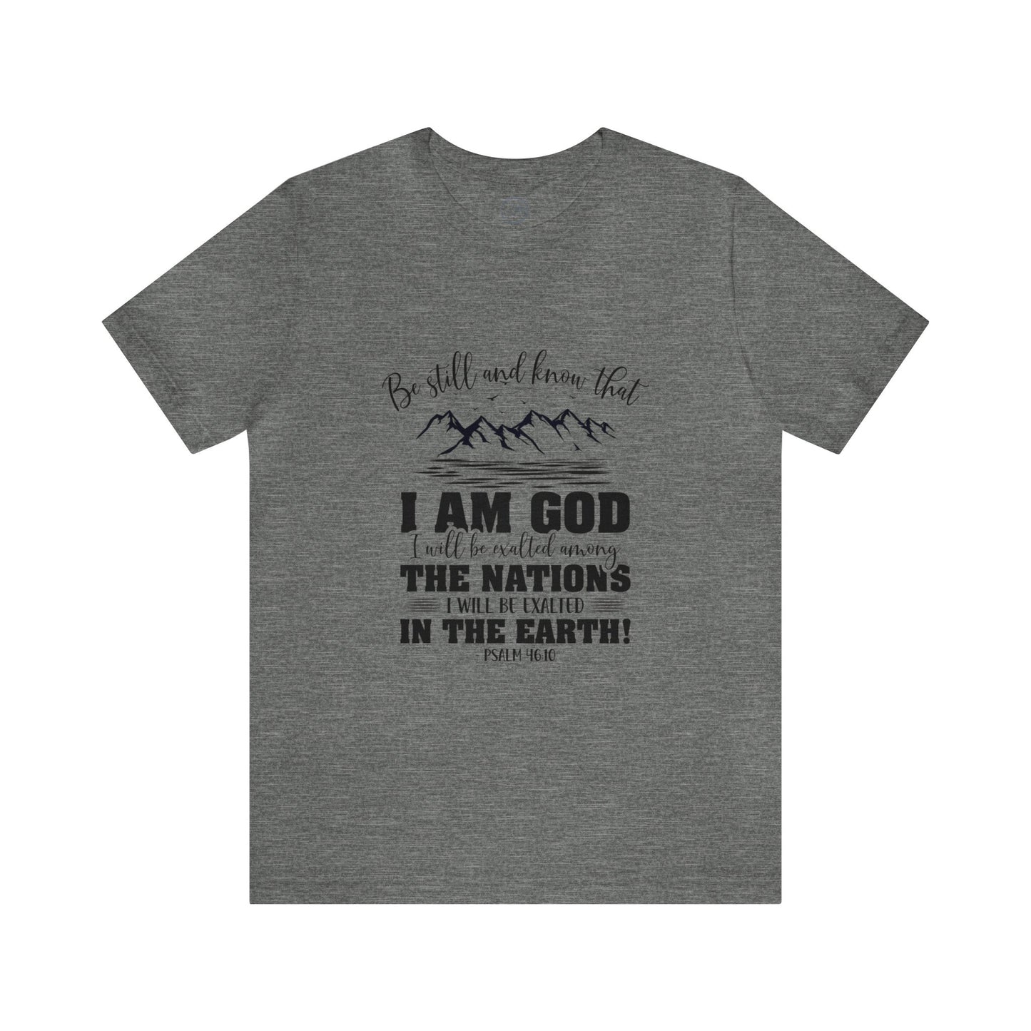 "Stillness in the Divine" - Unisex Jersey Short Sleeve Tee
