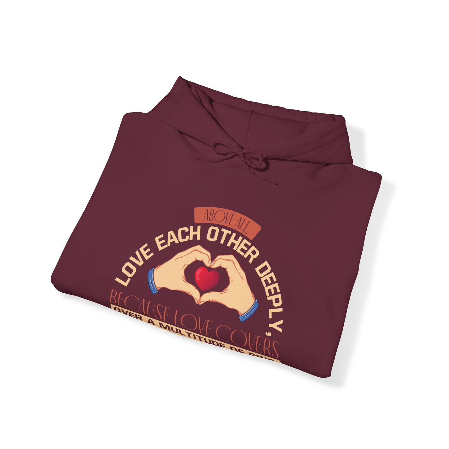 "Embrace Love, Foster Growth" - Unisex Heavy Blend™ Hooded Sweatshirt