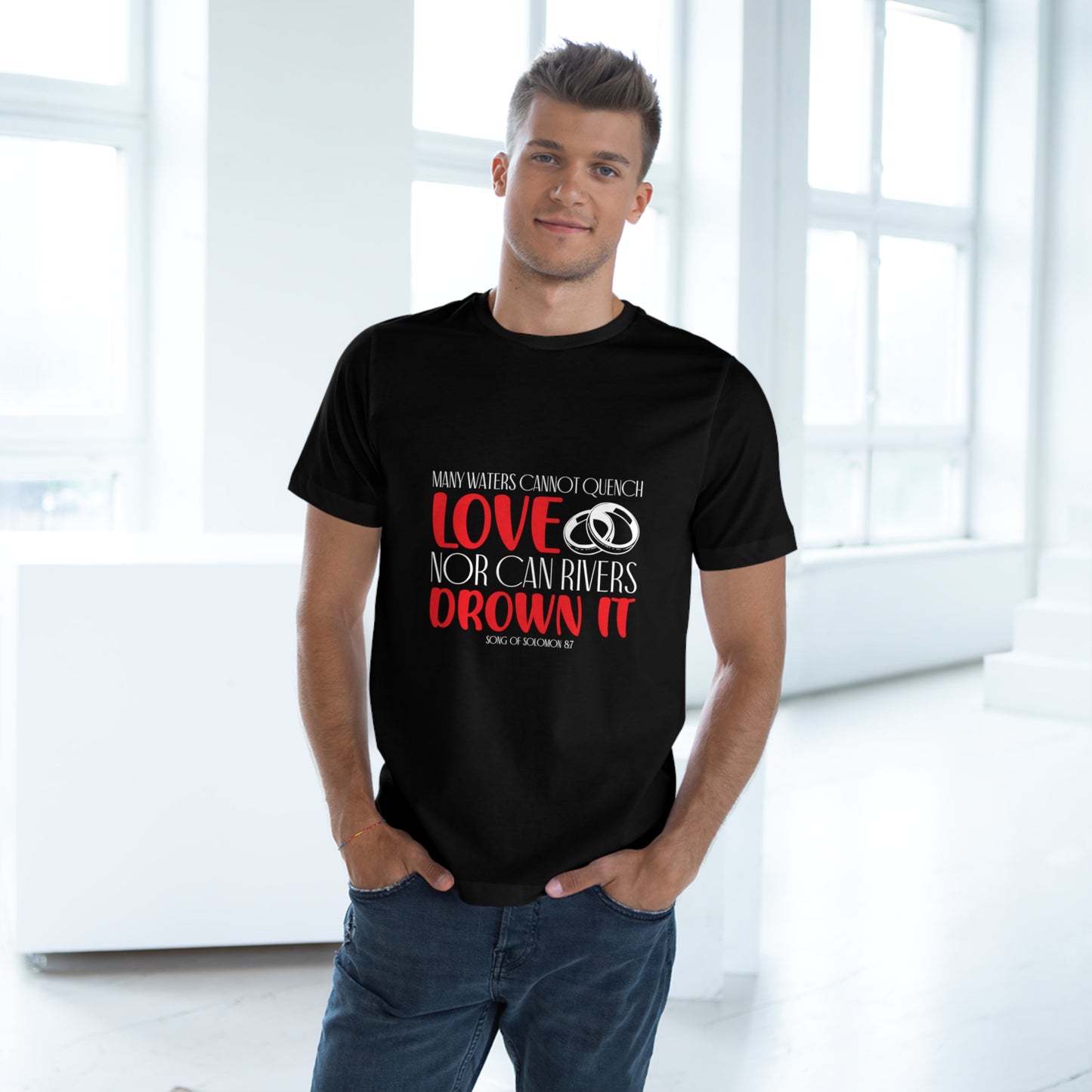 "Unquenchable Love" - Unisex Deluxe T-shirt