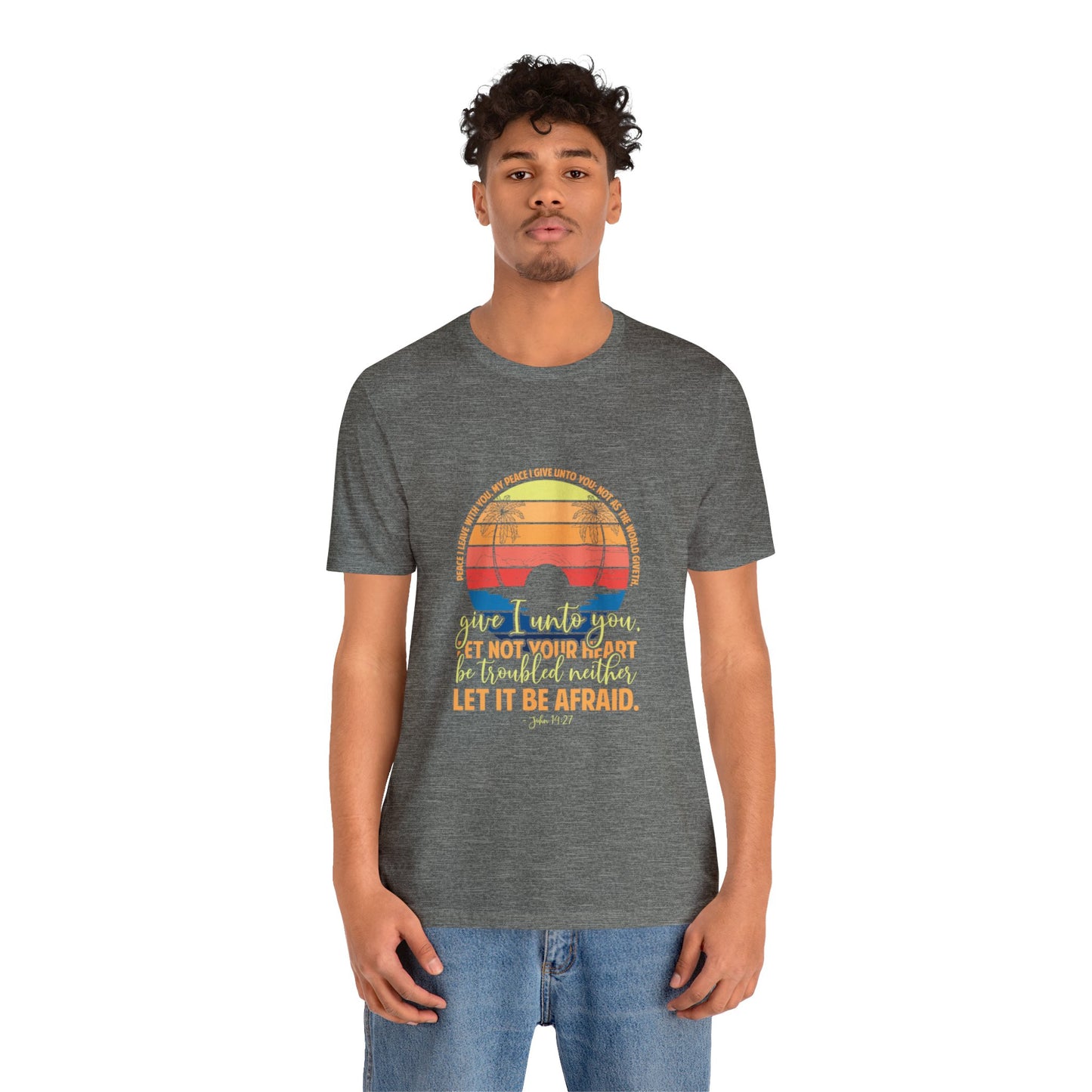 "Embrace the Gift of Peace" - Unisex Jersey Short Sleeve Tee