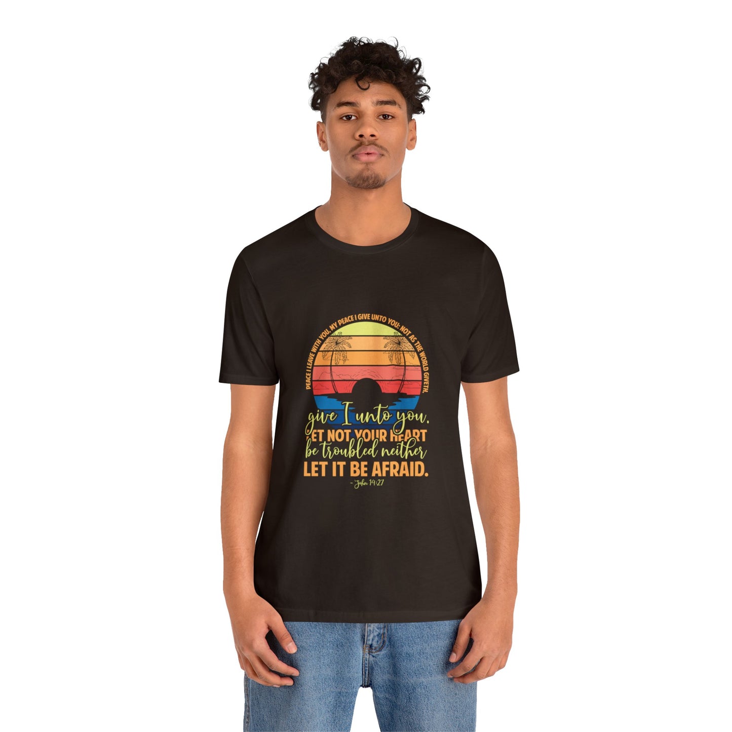 "Embrace the Gift of Peace" - Unisex Jersey Short Sleeve Tee