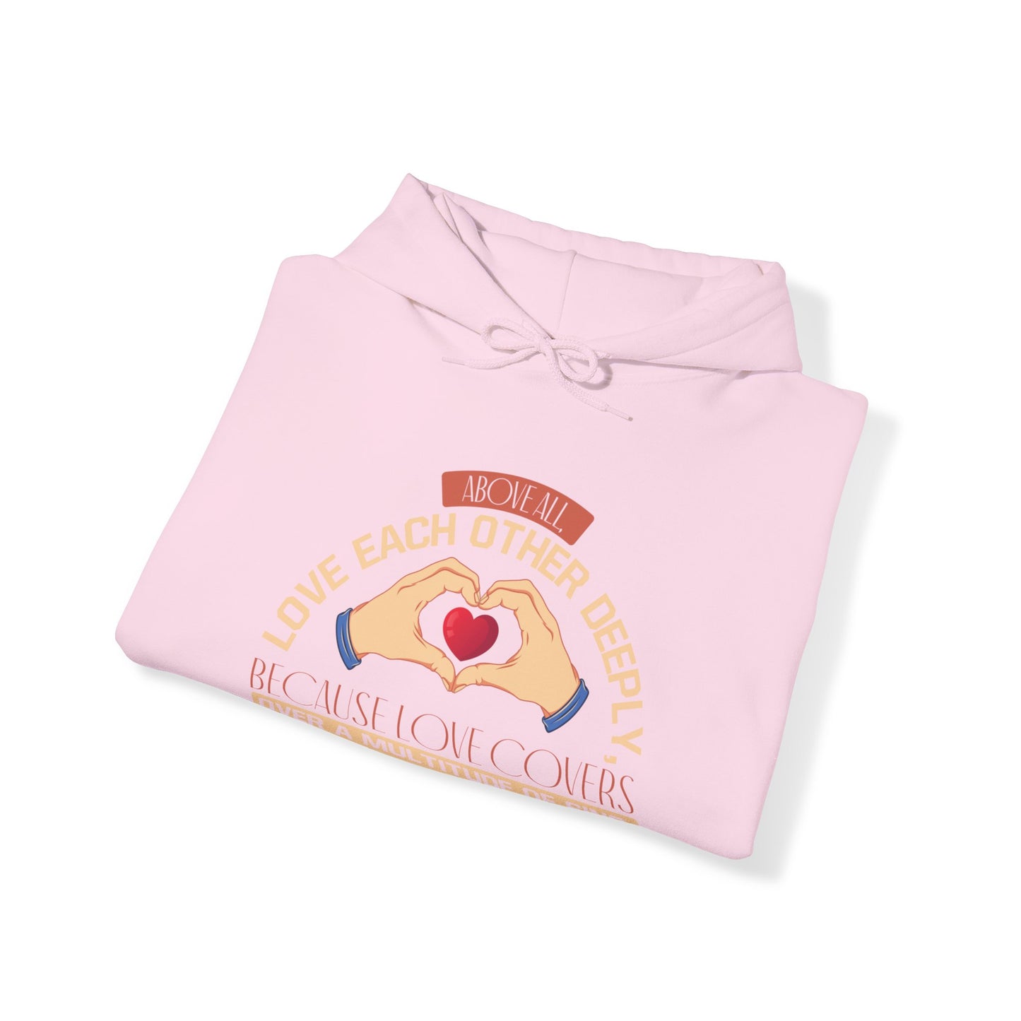 "Embrace Love, Foster Growth" - Unisex Heavy Blend™ Hooded Sweatshirt