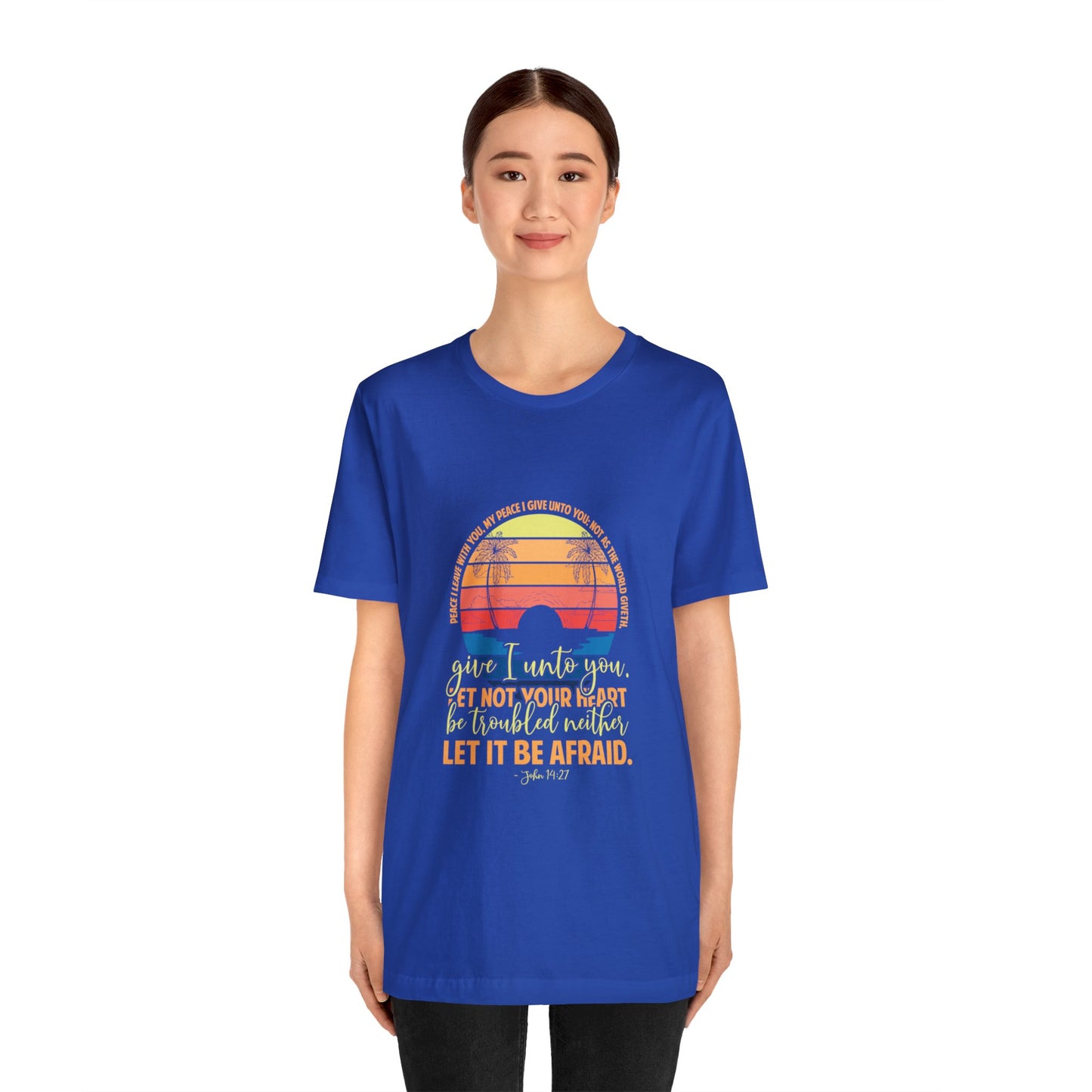 "Embrace the Gift of Peace" - Unisex Jersey Short Sleeve Tee