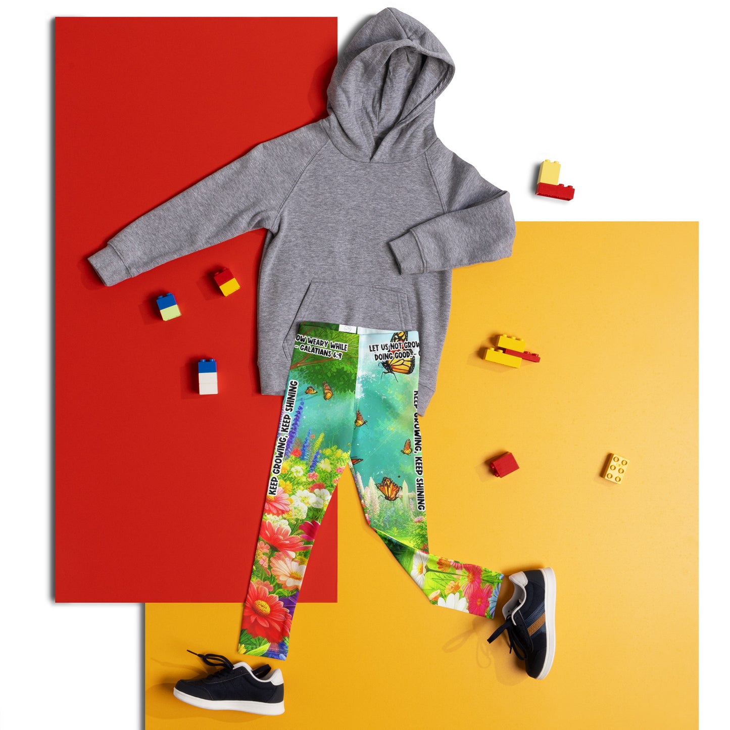 Blossom Bright Kids Leggings