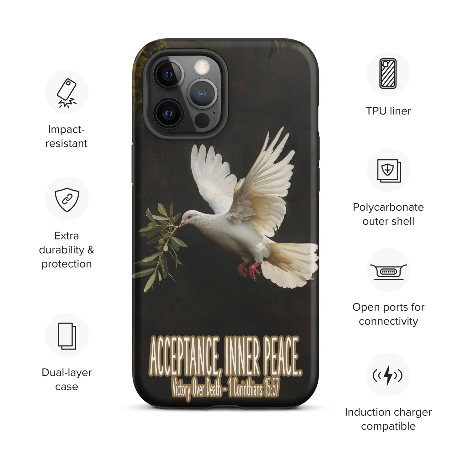 Victory Over Death Tough Case for iPhone®