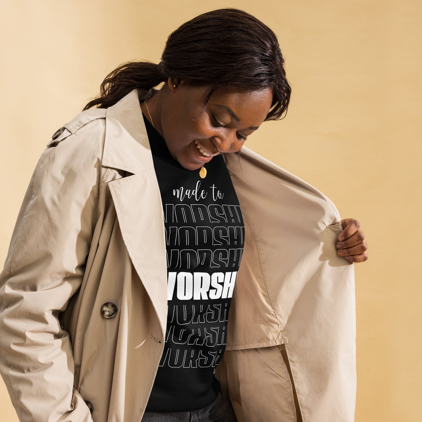 Made to worship Unisex Premium Sweatshirt