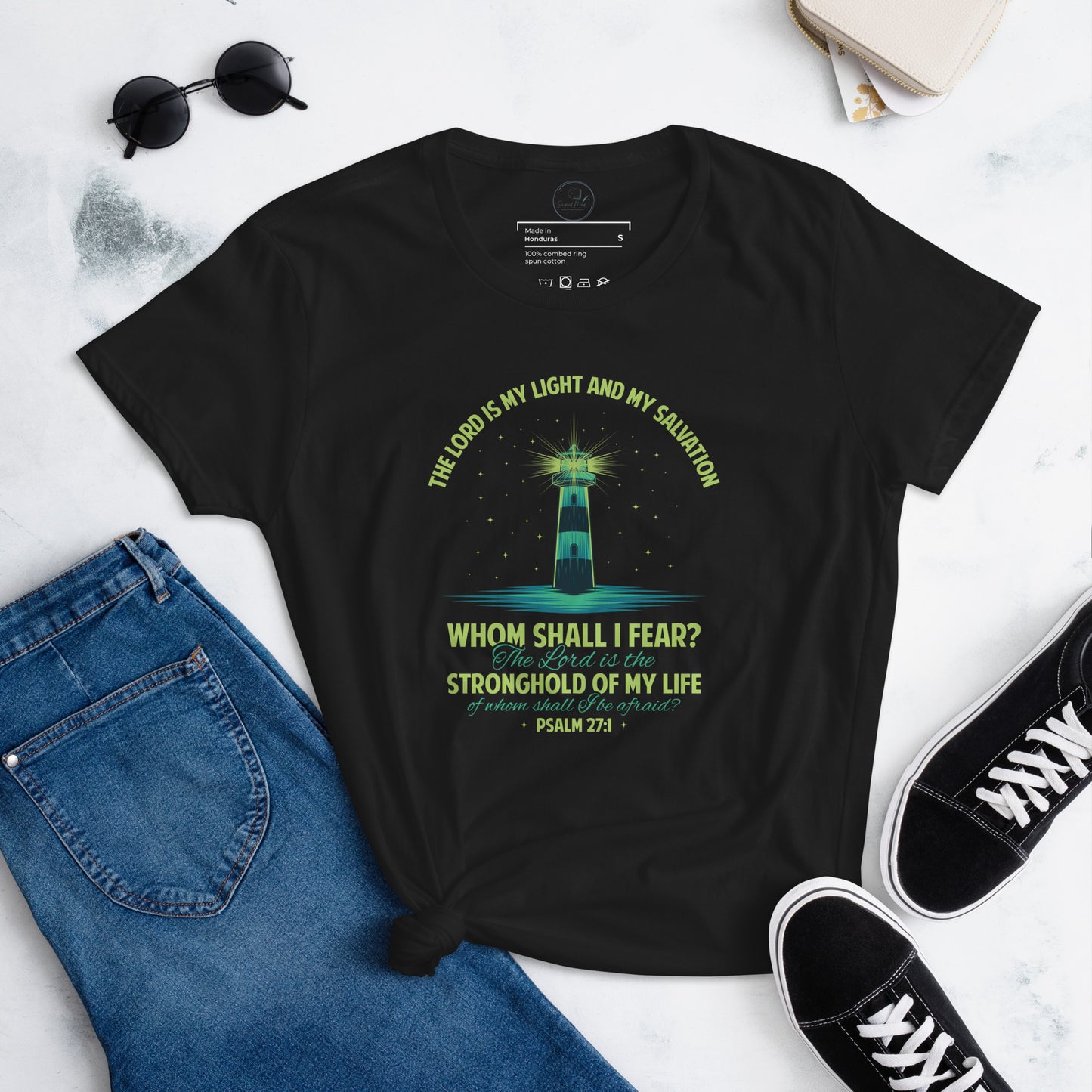 Fearless in His Light Women's Fashion Fit T-Shirt