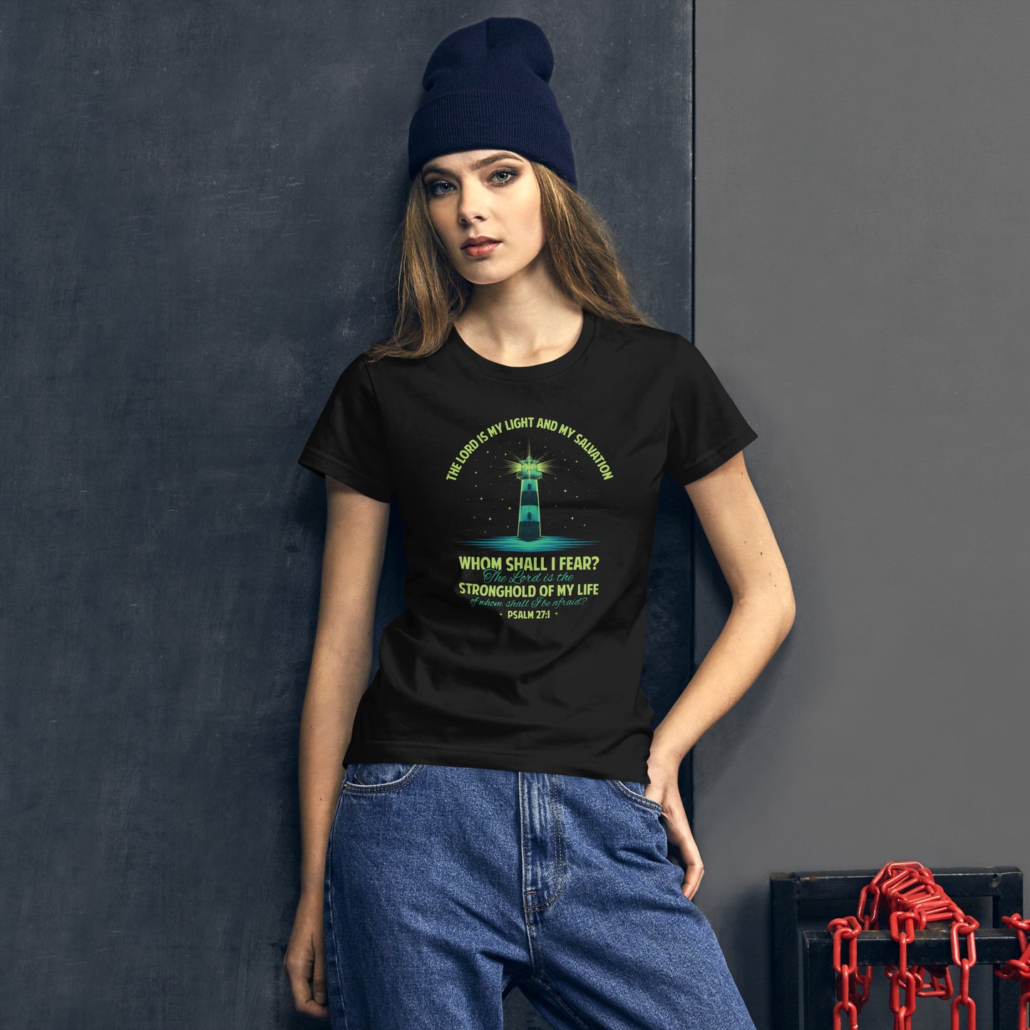 Fearless in His Light Women's Fashion Fit T-Shirt